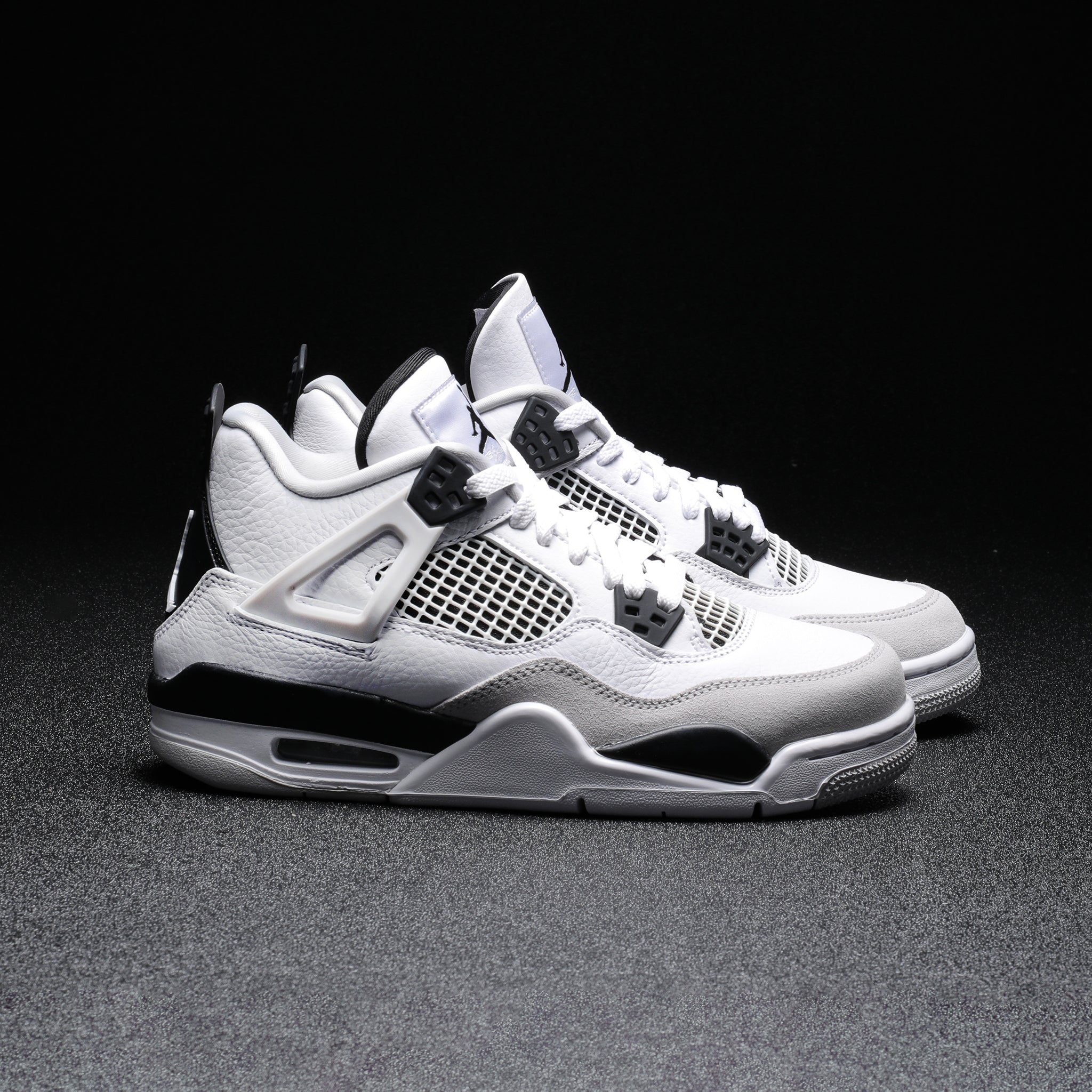 Nike Air Jordan 4 Retro White and Black – The Darkside Initiative