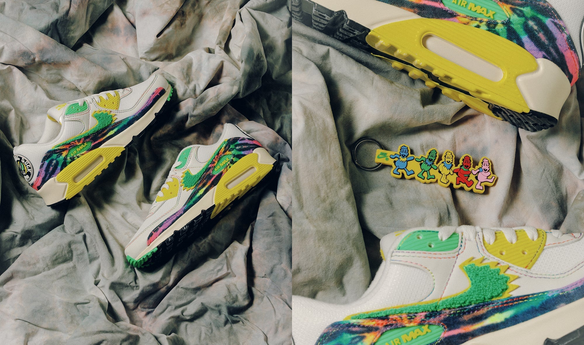 Nike Air Max 90 x University of Oregon x Grateful Dead [IN-STORE 