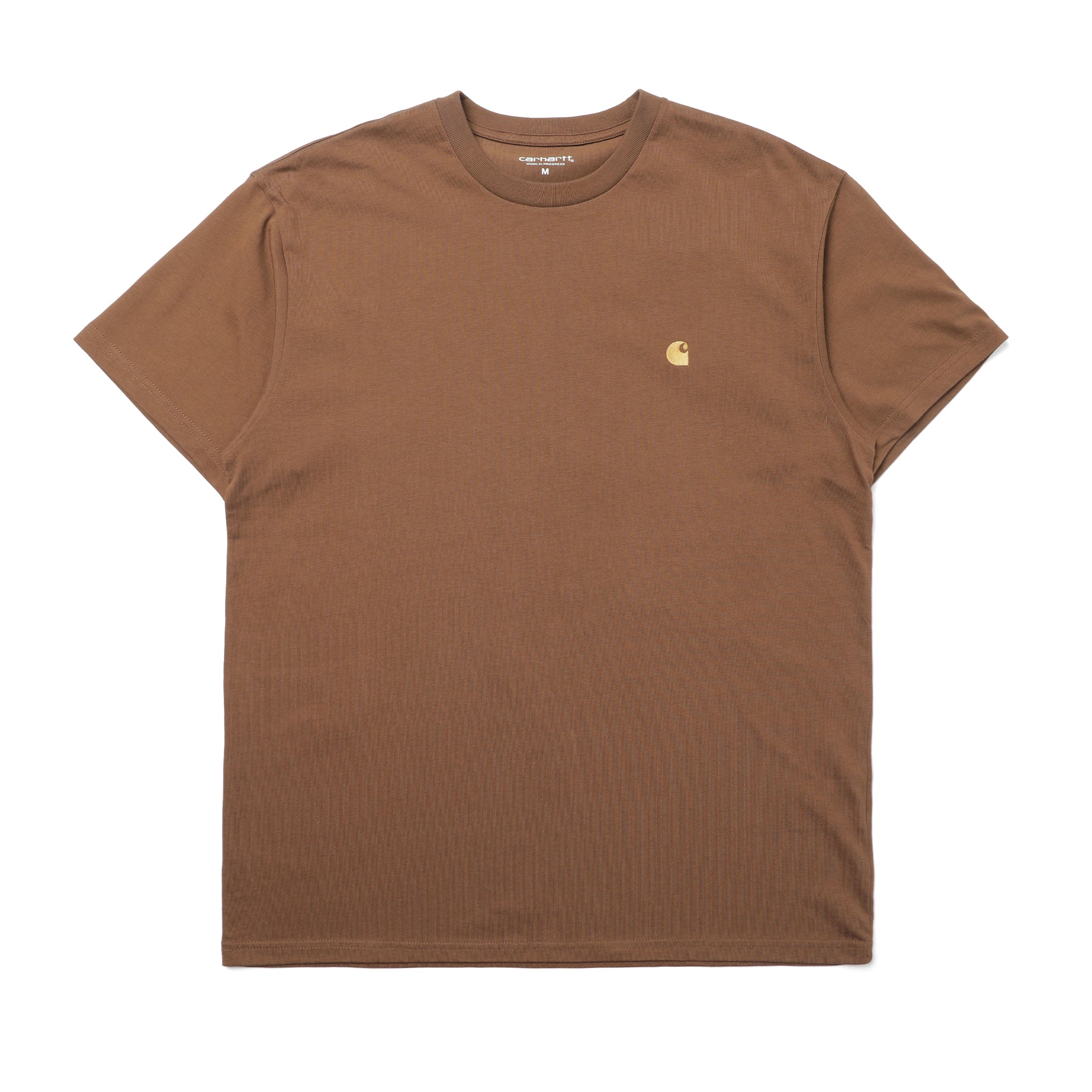 【送料&関税込】Carhartt Always A Wip Brown T-shirt Carharrt-ShirtSS-Chase-