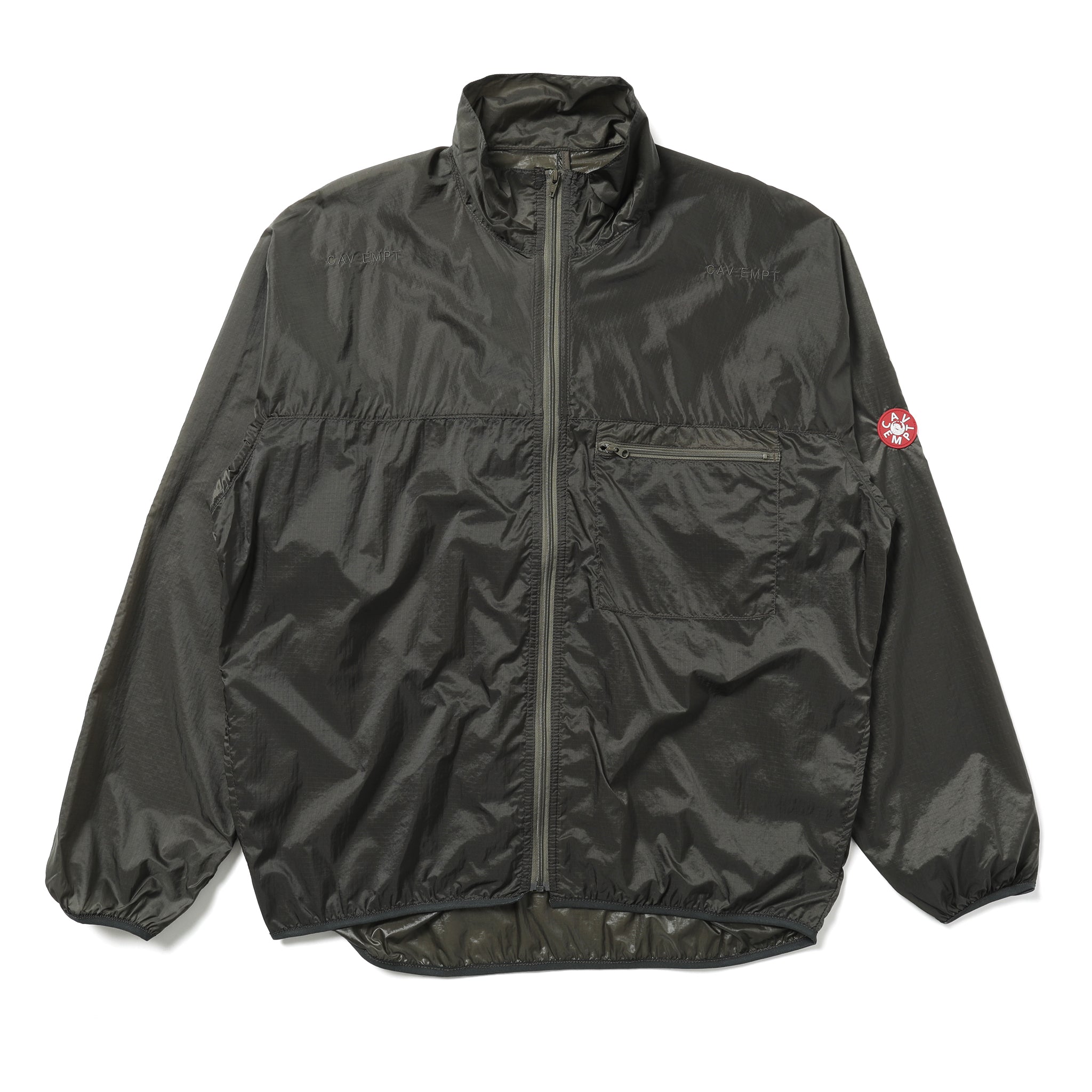 CES29JK23] Cav Empt UL Rip Stop Zip Jacket (Khaki) – The Darkside