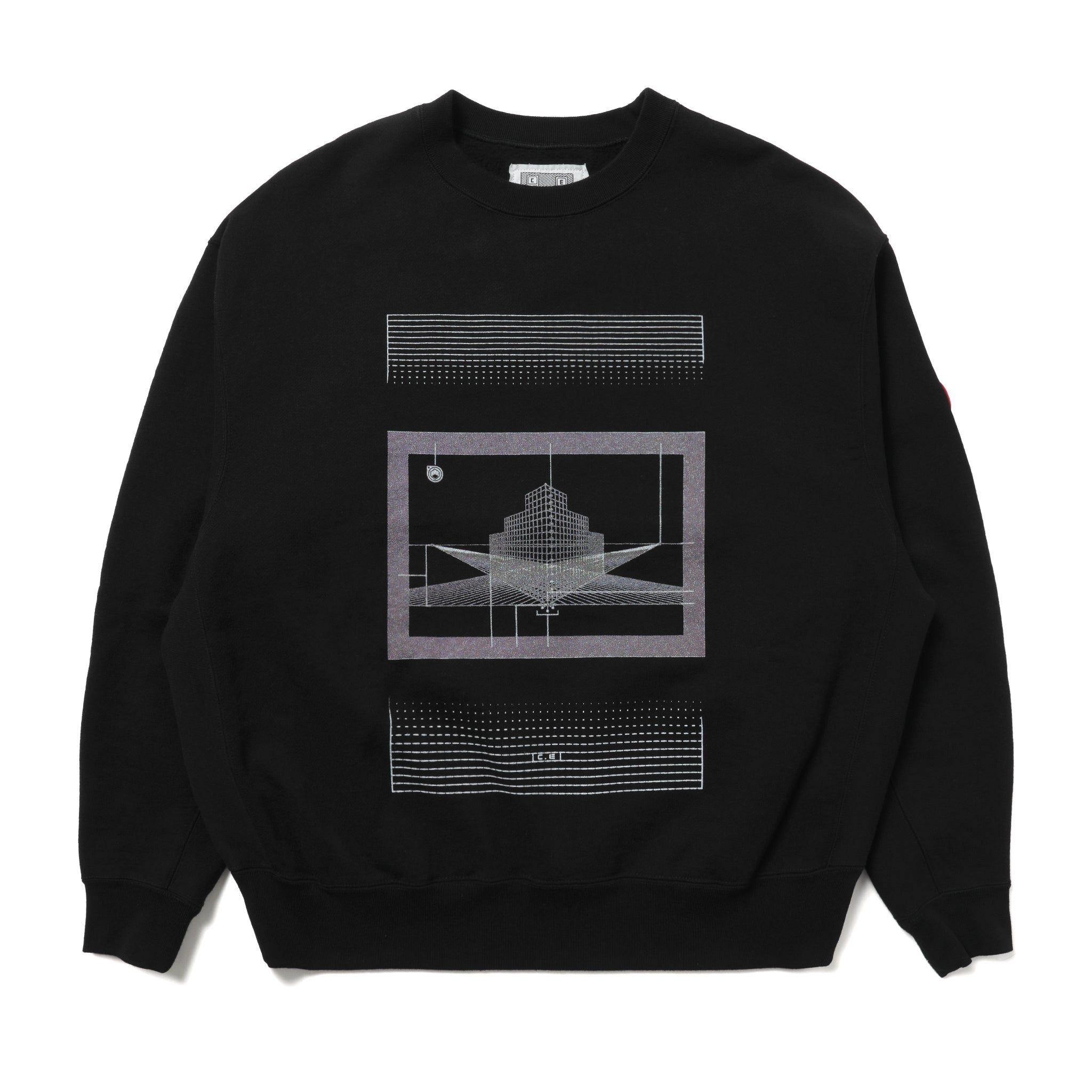 CES29CS09] Cav Empt AS Cdisc2_1 Crewneck (Black) – The Darkside 