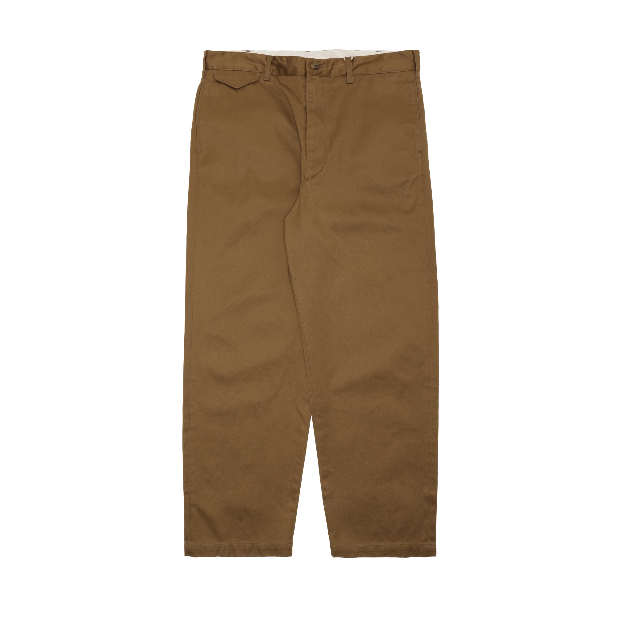 25F1F036YS002] Engineered Garments Officer Pant (Camel) – The