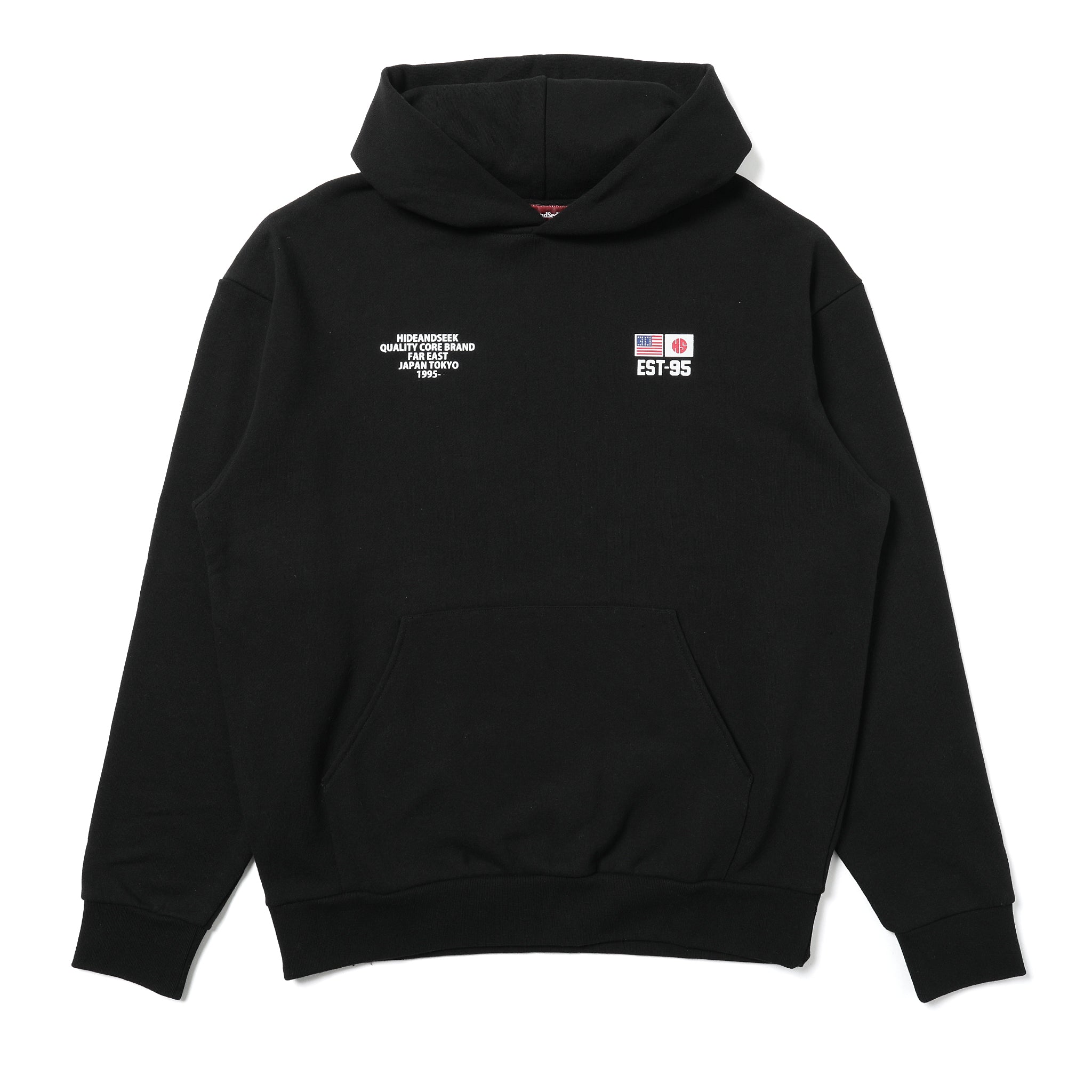 HC-120725] Hide and Seek 30th Anniversary Hooded Sweatshirt (Black