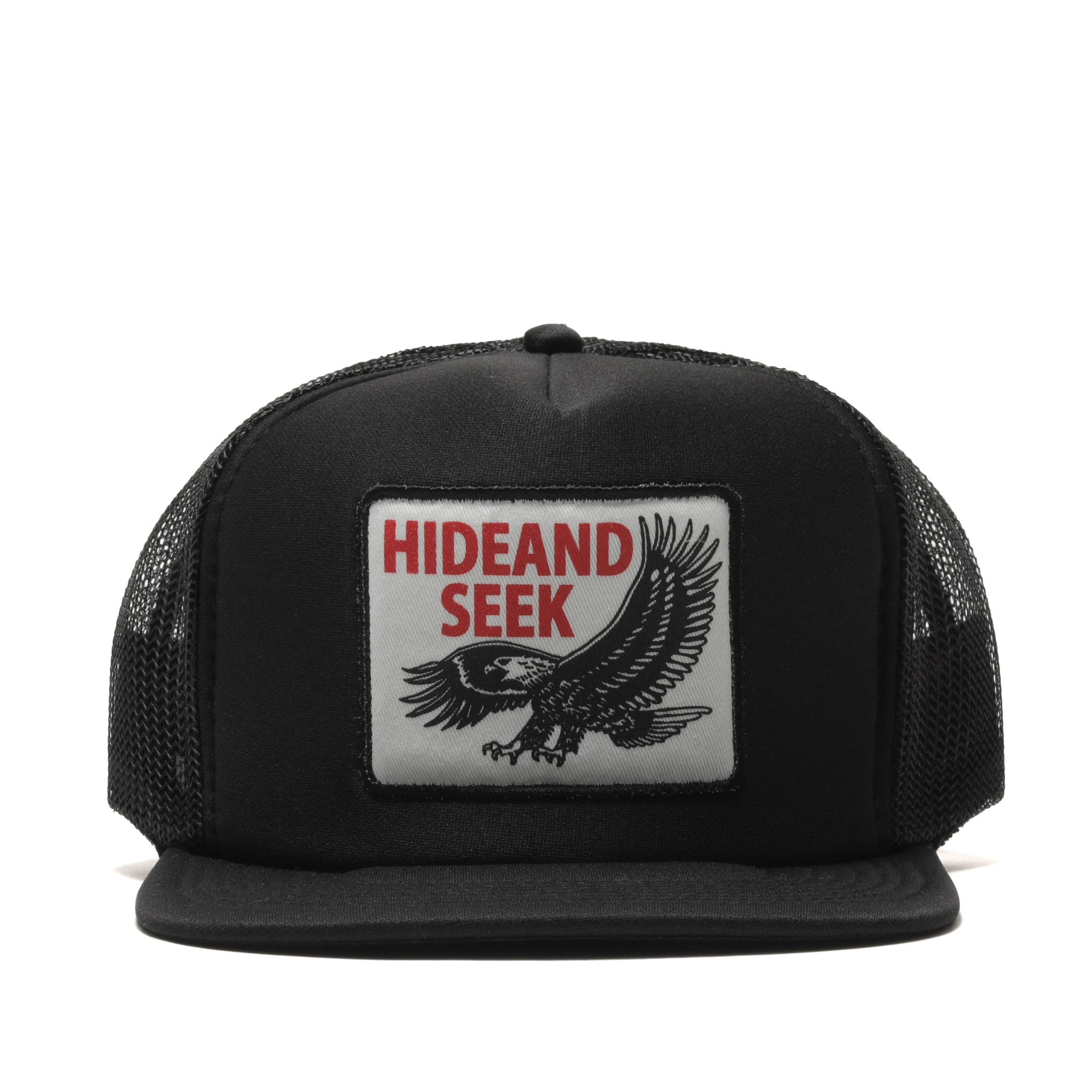 新品 HIDEANDSEEK / Eagle Mesh CAP 25ss Hide and Seek 「Eagle Mesh Cap（25SS）」 5パネル メッシュ