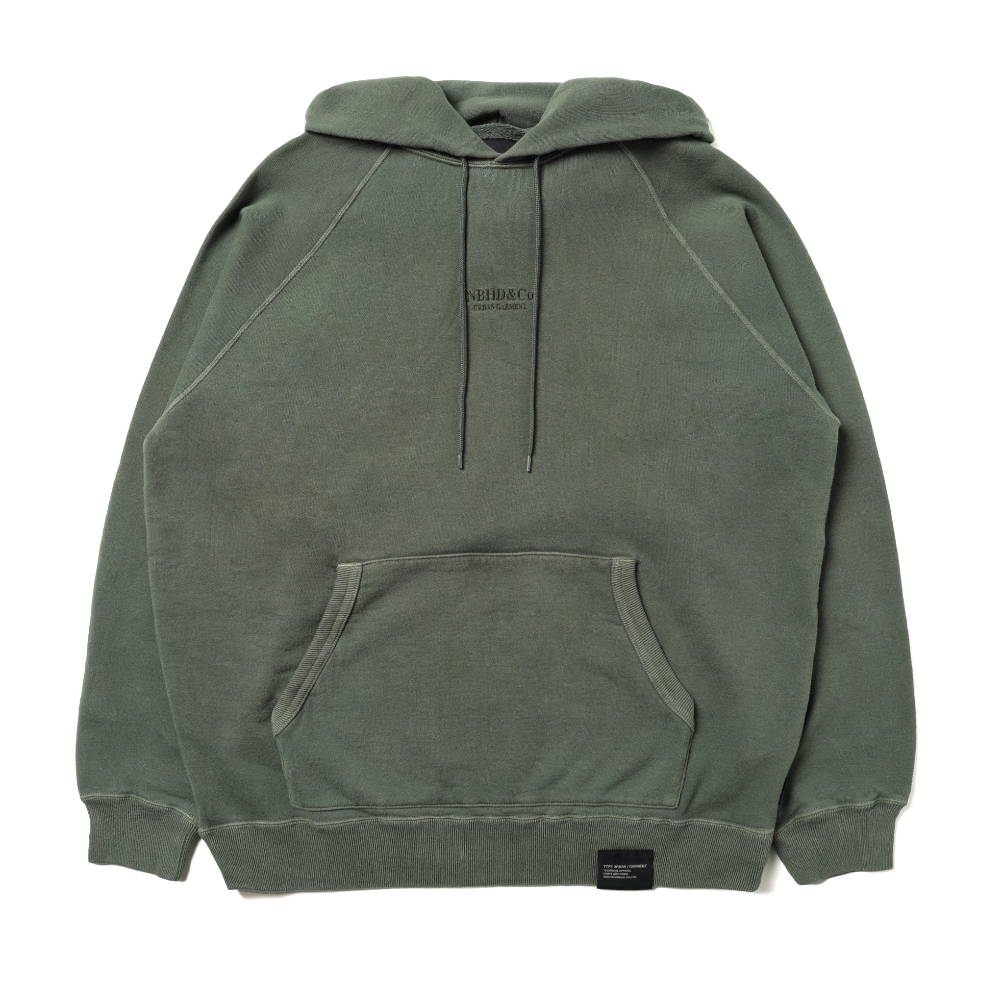 261FPNH-CSM02] Neighborhood Pigment Dyed Sweatshirt LS (Olive Drab