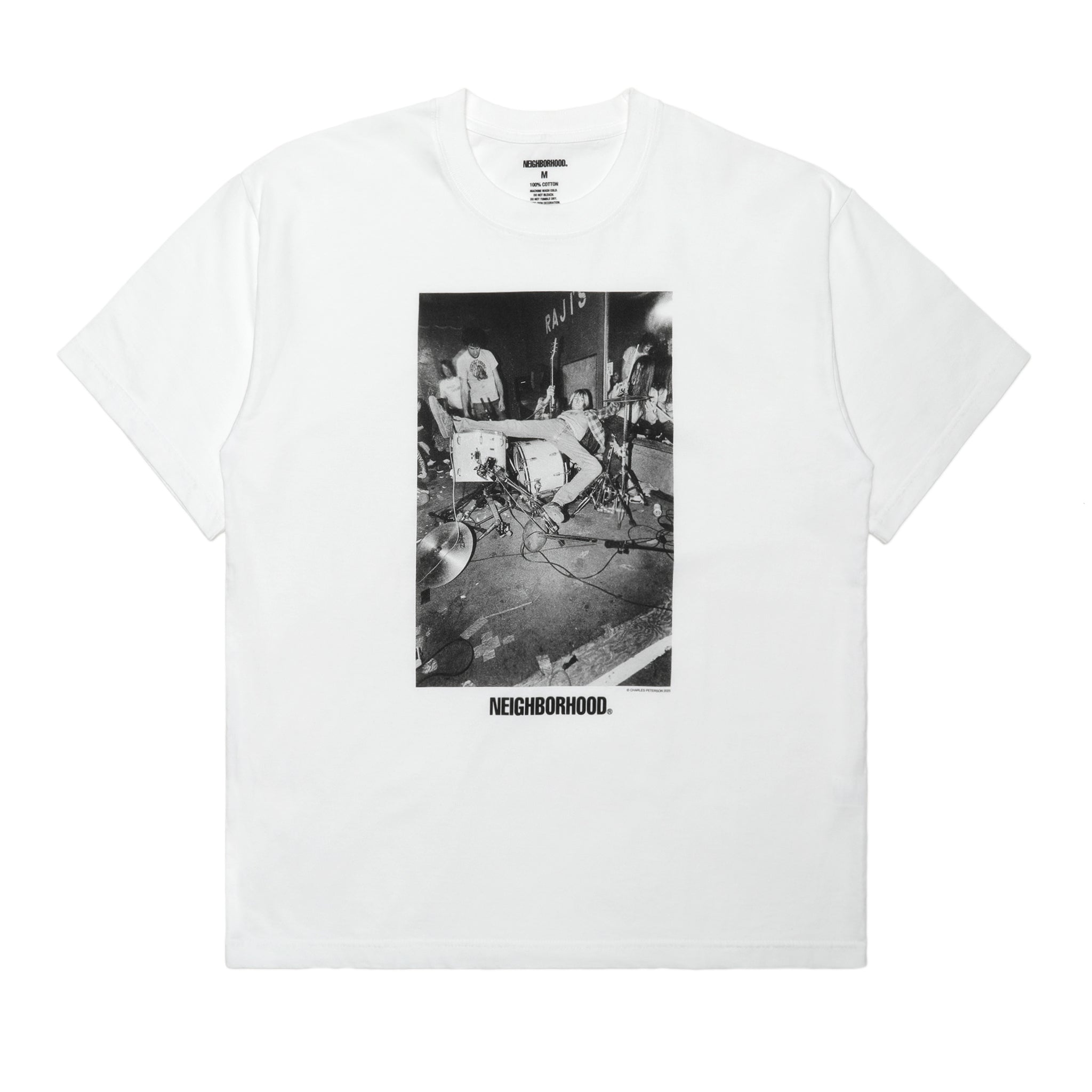 NEIGHBORHOOD 25AW CHARLES PETERSON Tシャツ 252PCNH-ST12S] Neighborhood x Charles Peterson Tee SS-3 (White