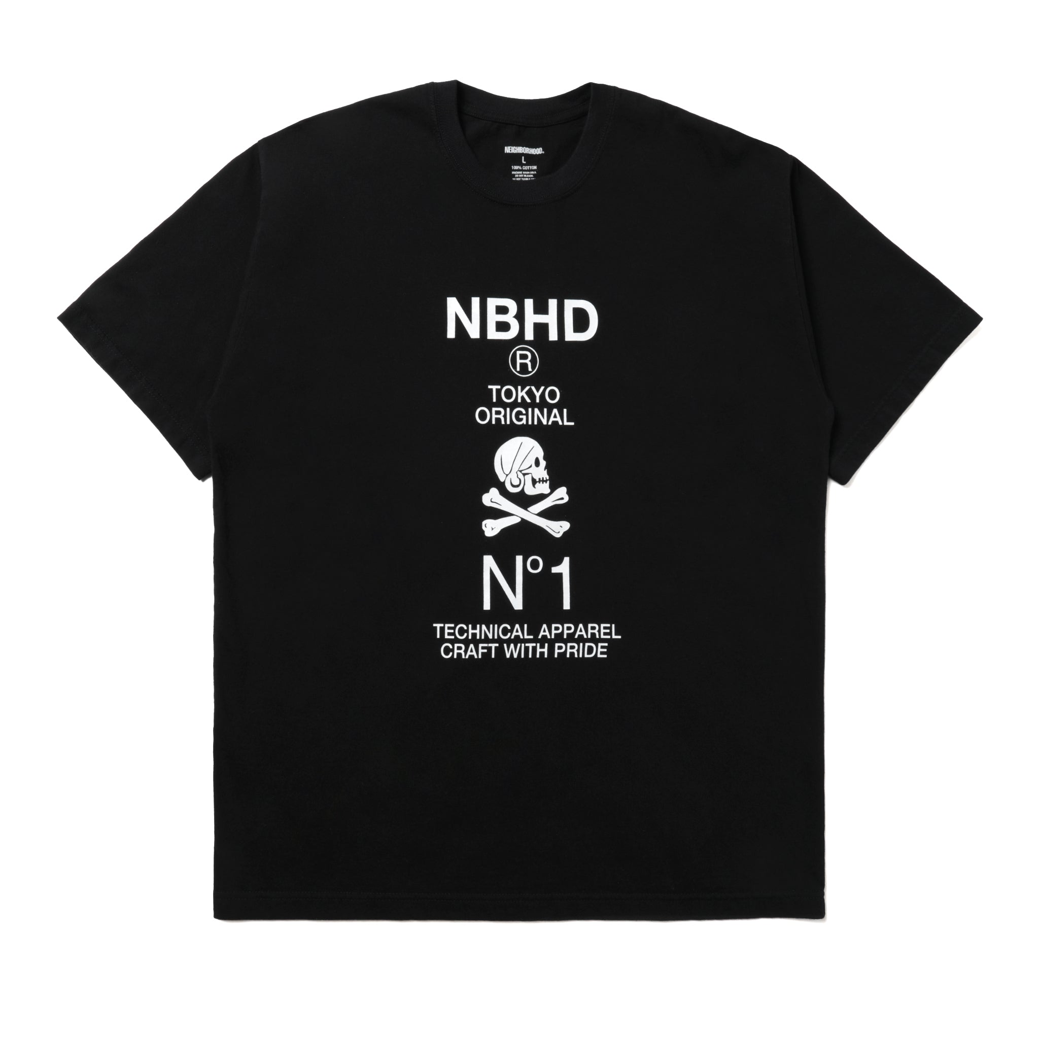 261PCNH-ST08] Neighborhood NH Tee SS-8 (Black) – The Darkside