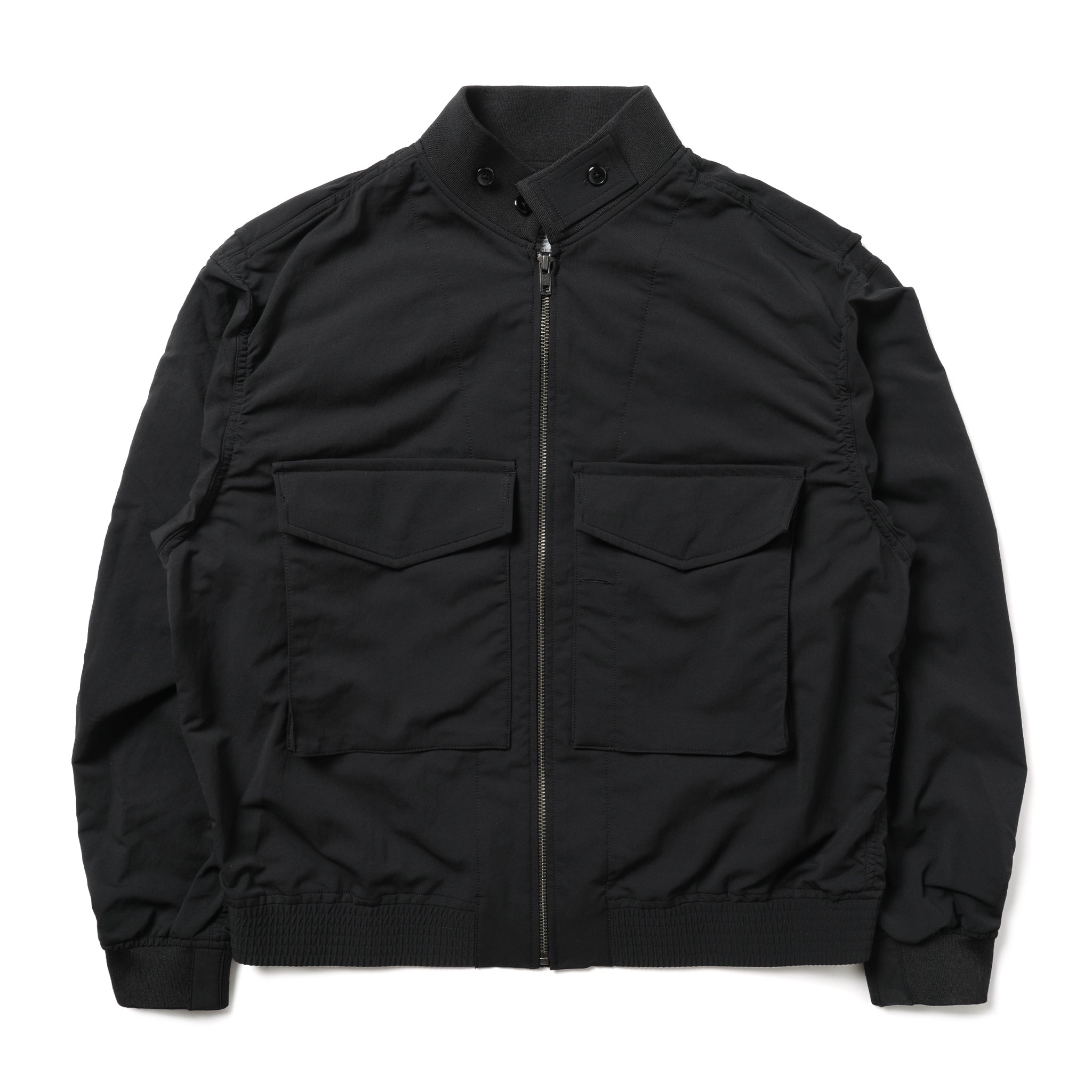 25FW nanamica ナナミカ ALPHADRY Field Jacket S26SA042U] Nanamica ALPHADRY Field Jacket (Black) – The Darkside