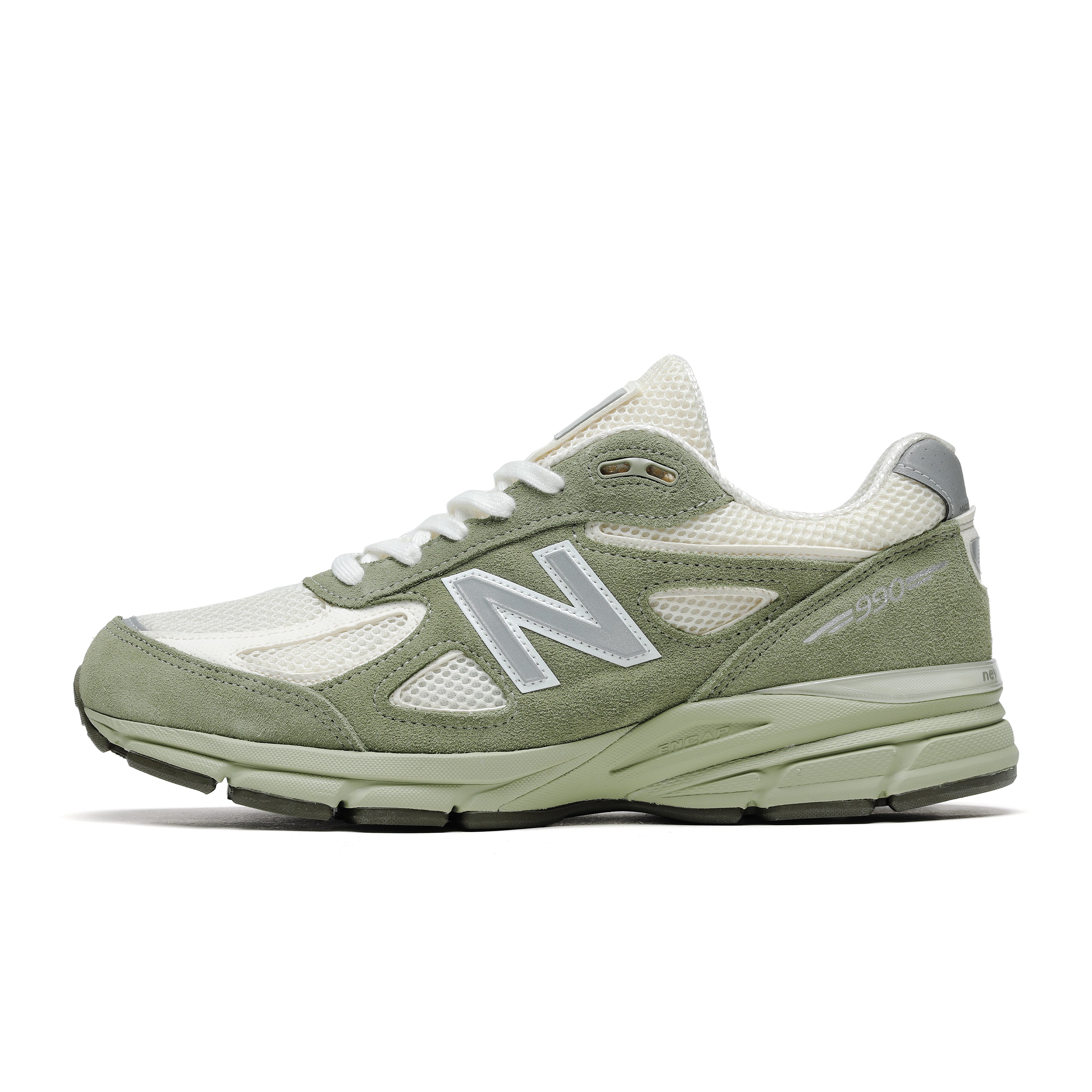 New Balance M990 オリーブ スニーカー U9901MX] New Balance Made in USA 990v4 (Olive Leaf, Permafrost