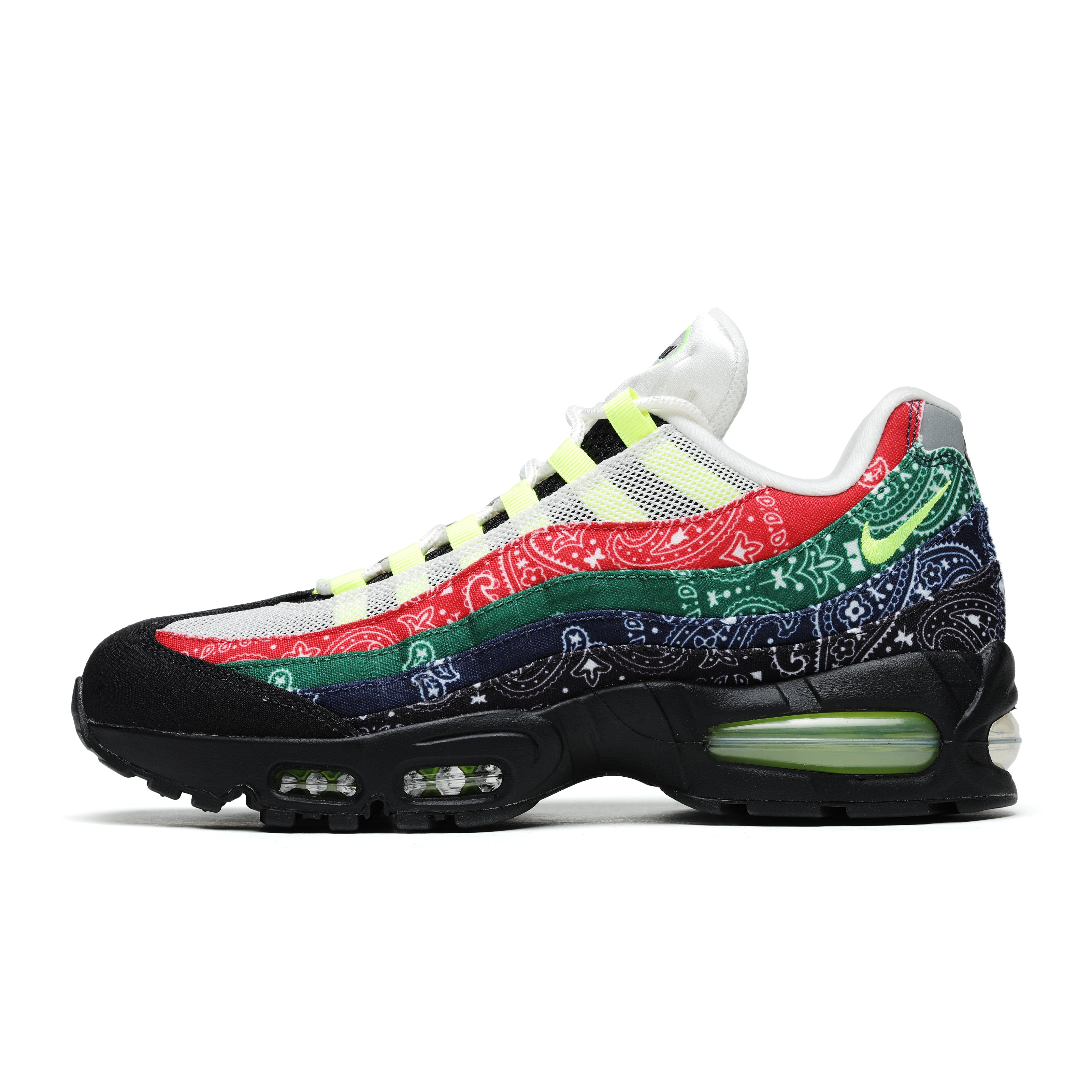 IQ0620-100] Nike Air Max 95 OG Big Bubble 'Paisley Bandana' (Sail