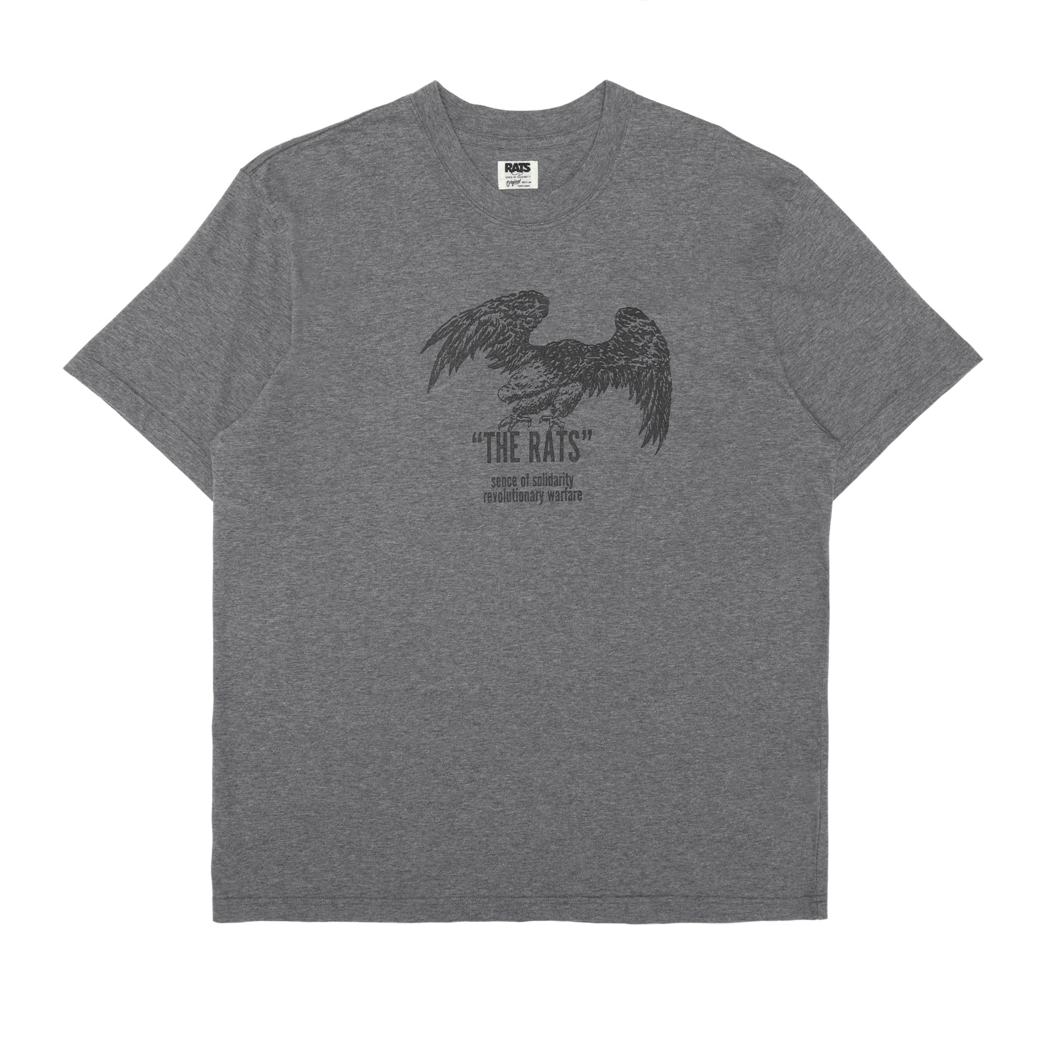 23'RT-0605] Rats Eagle The Rats T-Shirt (Charcoal) – The Darkside