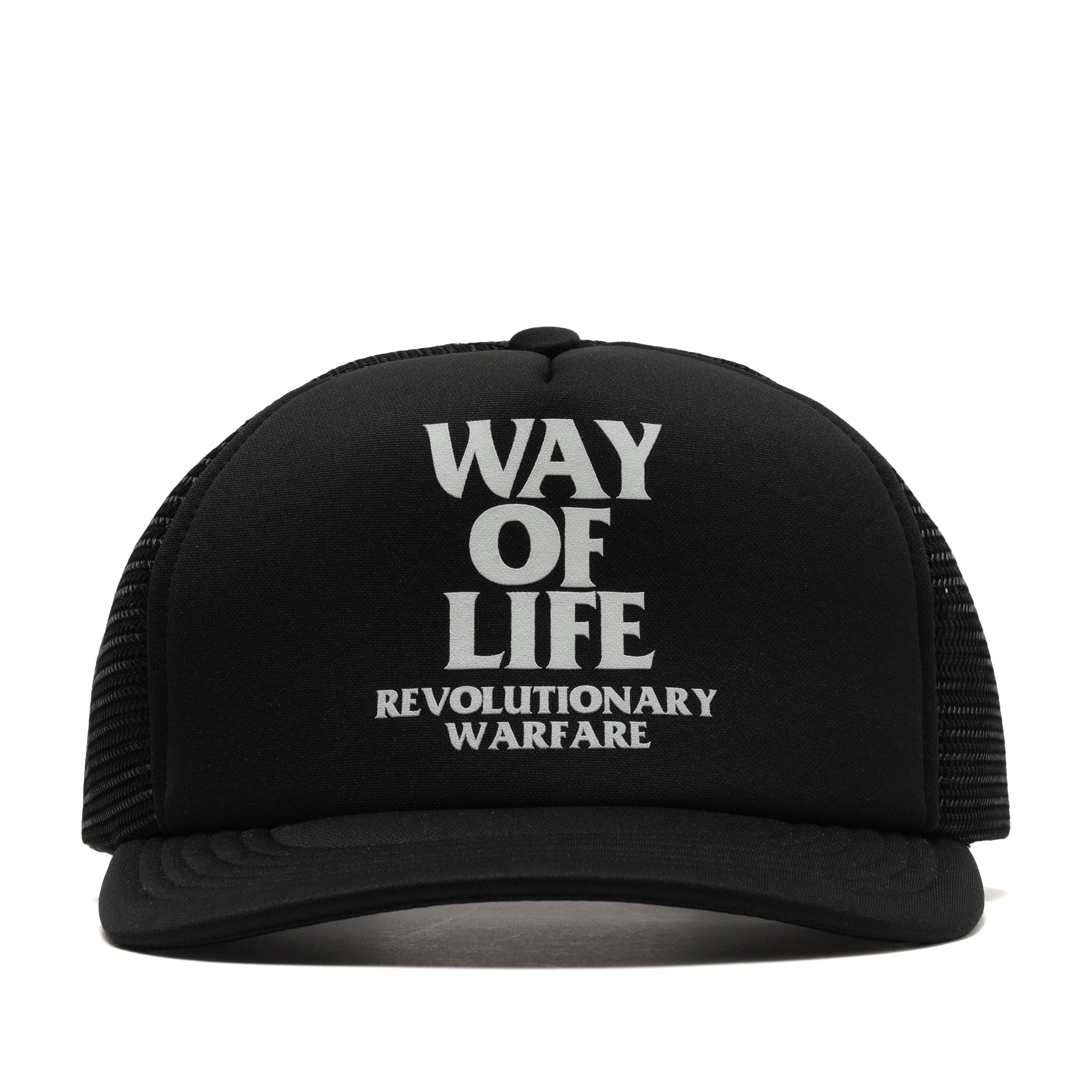 帽子 RATS MESH CAP WAY OF LIFE BLACK 25'SPA-0701] Rats Mesh Cap Way of Life (Black) – The