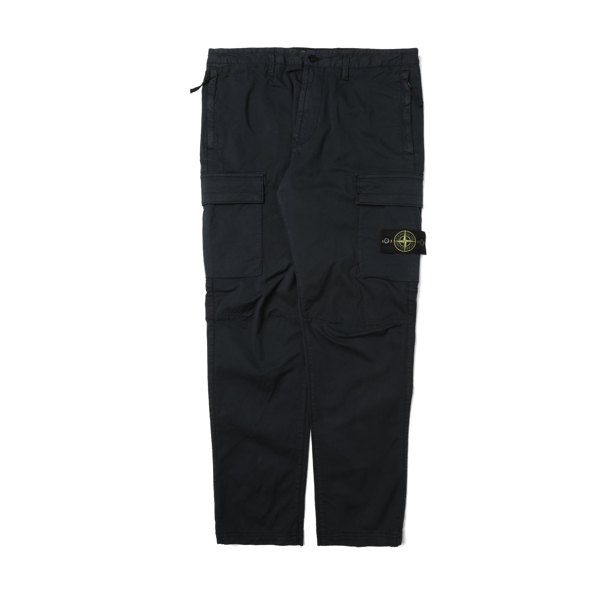 Stone Island Organic Cotton Tela Garment Dyed Marina Trouser