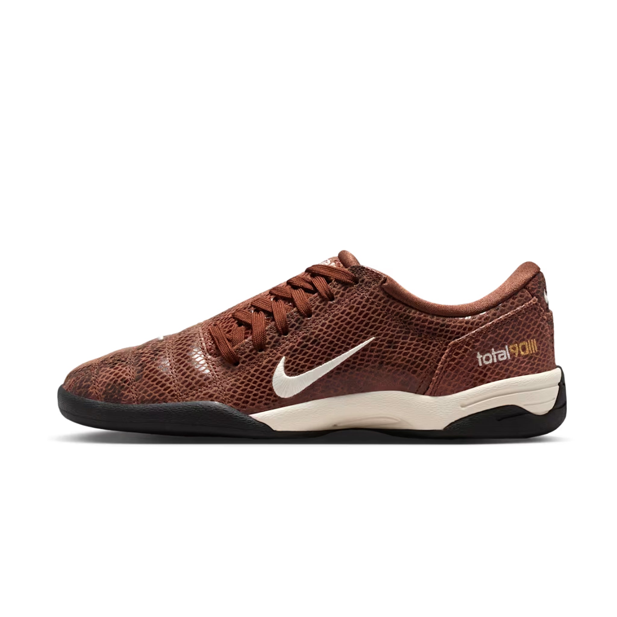 希少　NIKE TOTAL90 フットサルシューズ　ブラウン　ナイキ　スニーカー IB4204-201] Women's Nike Total 90 SE 'Brown Snakeskin' (Fauna