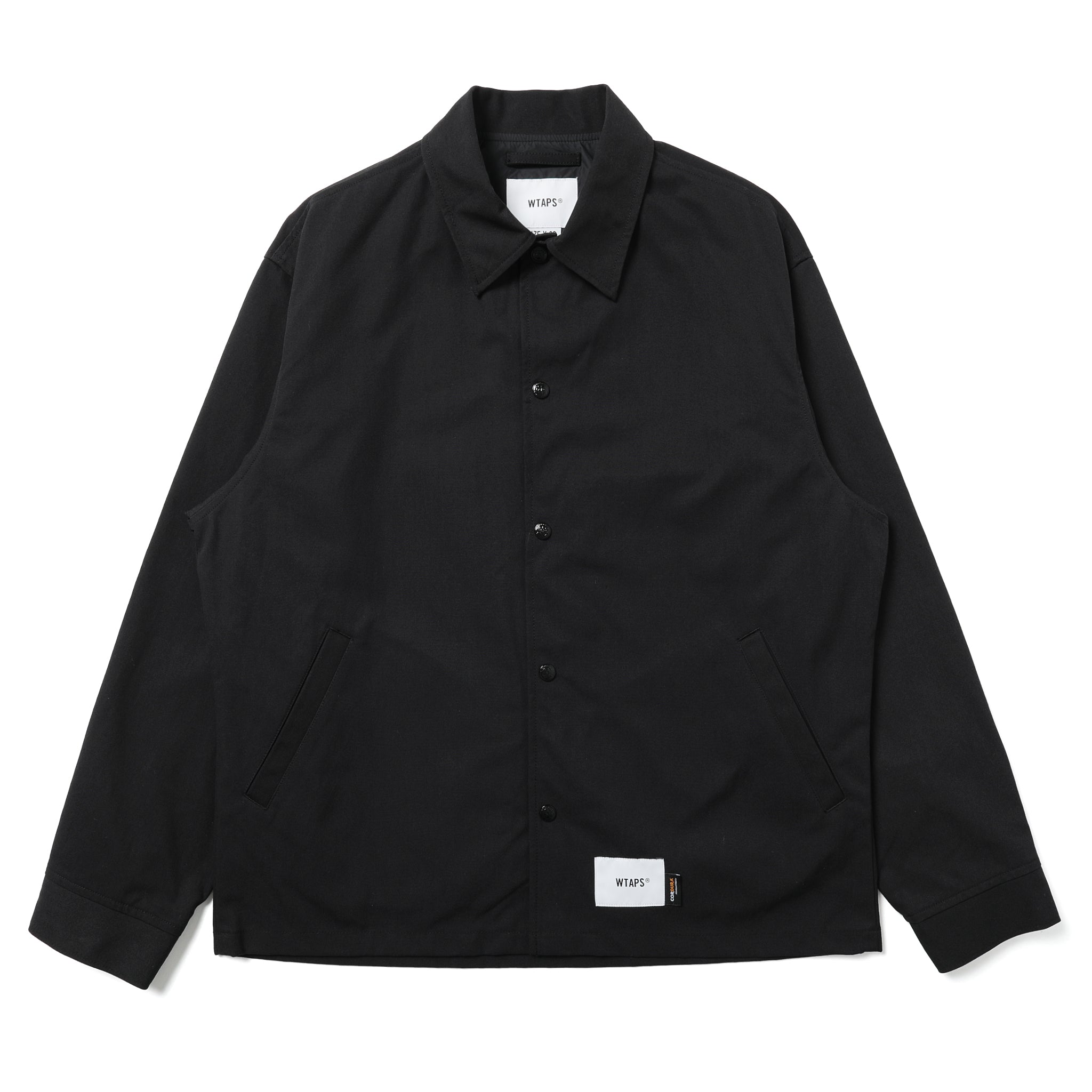 261CWDT-JKM03] WTAPS Chief Jacket NYCO CNVS Cordura (Black) – The