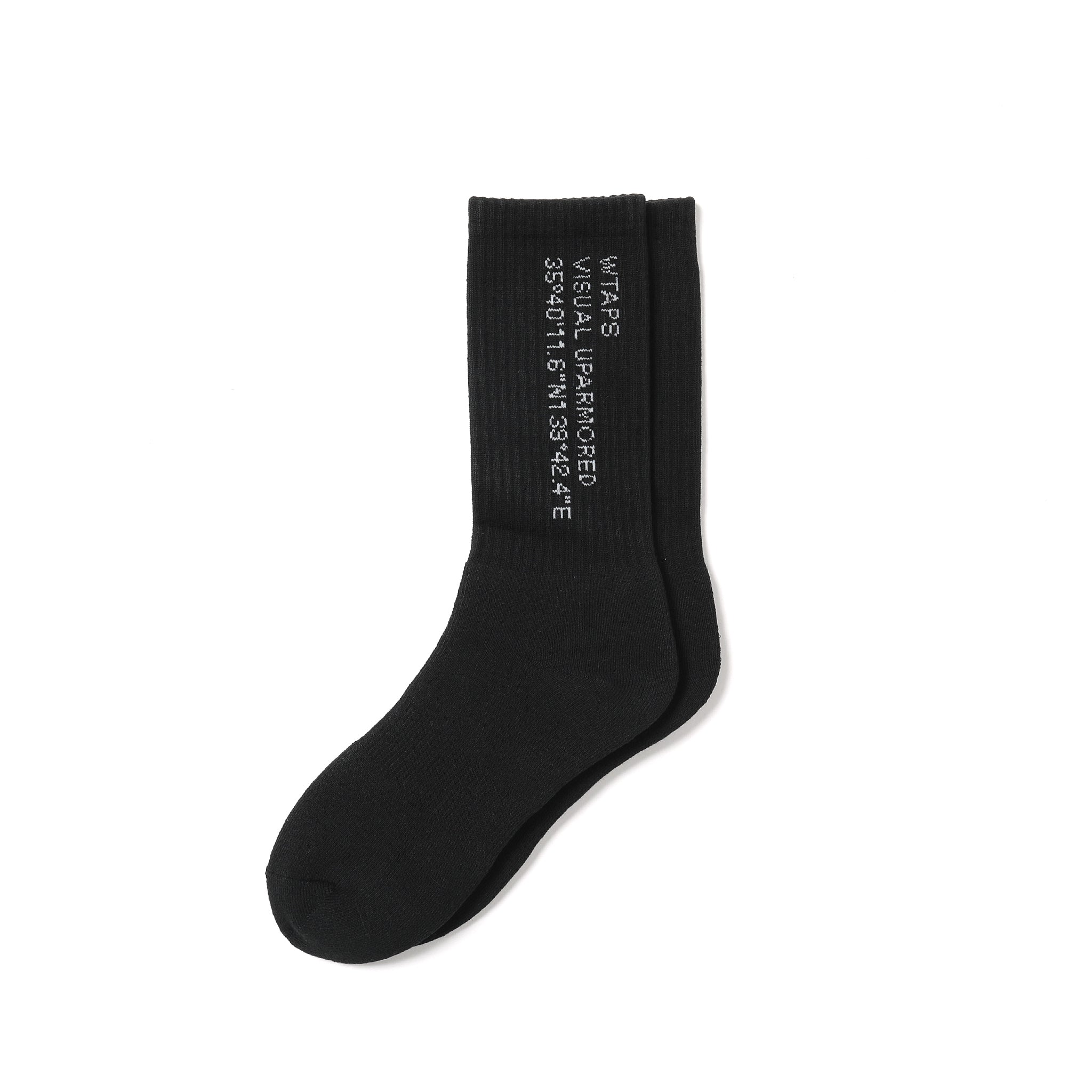261WIDT-UWM01] WTAPS Sox (Black) – The Darkside Initiative