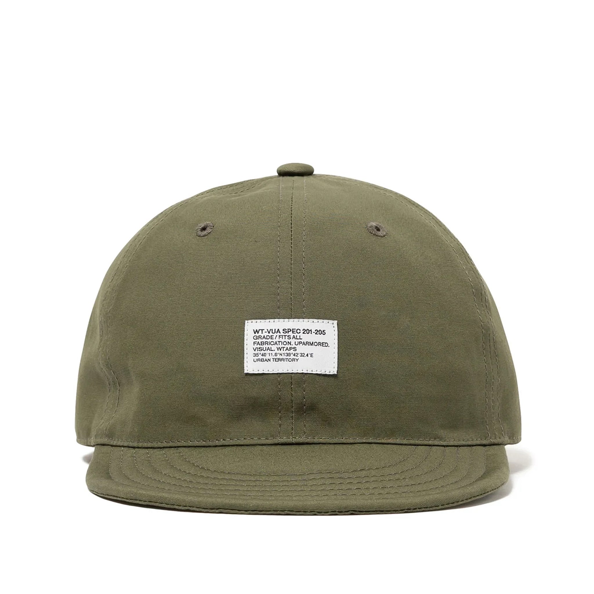 261HCDT-HT04] WTAPS A3 Cap Cotton CNVS (Olive Drab)