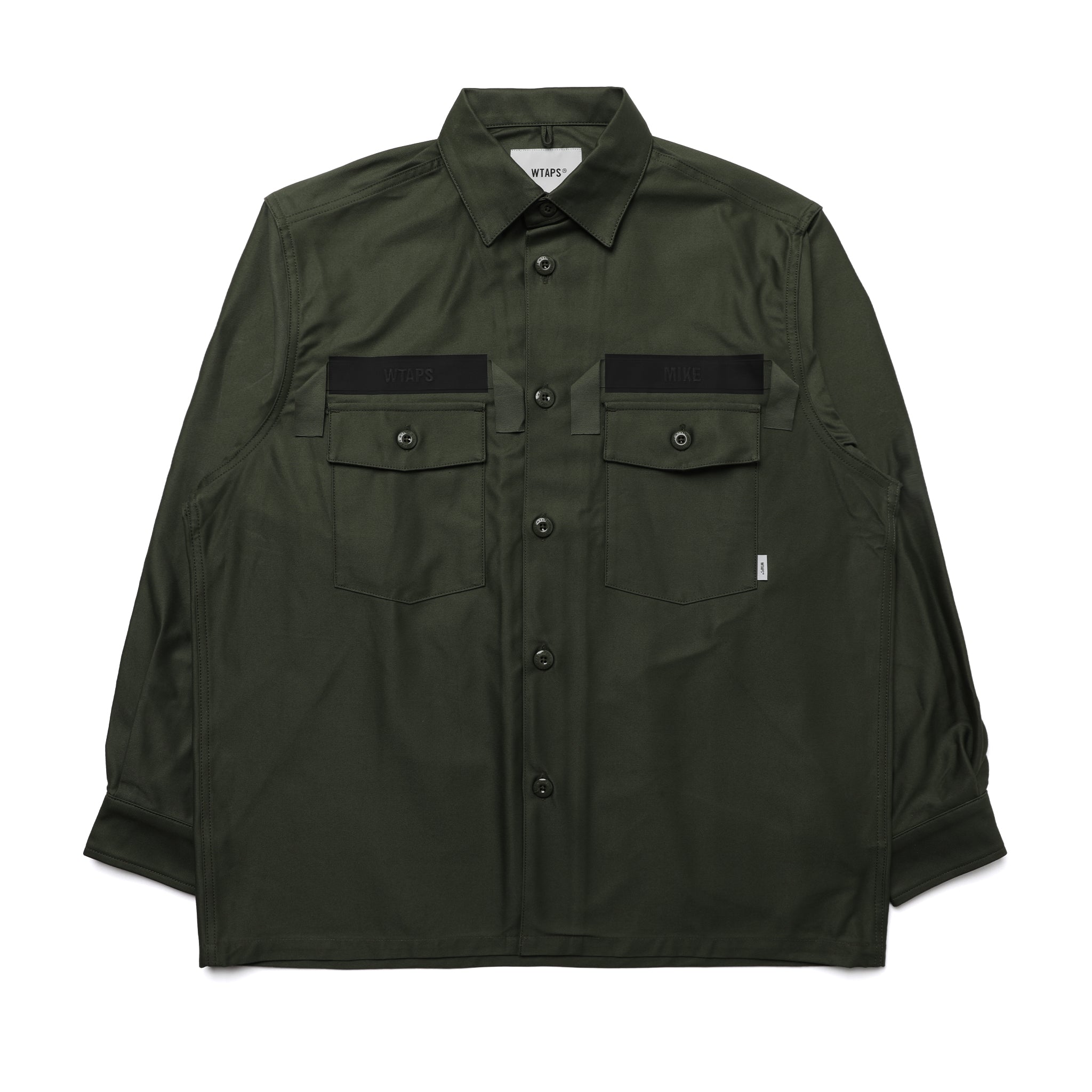 241CWDT-SHM02] WTAPS CBW 01 L/S Shirt (Olive Drab) – The Darkside 