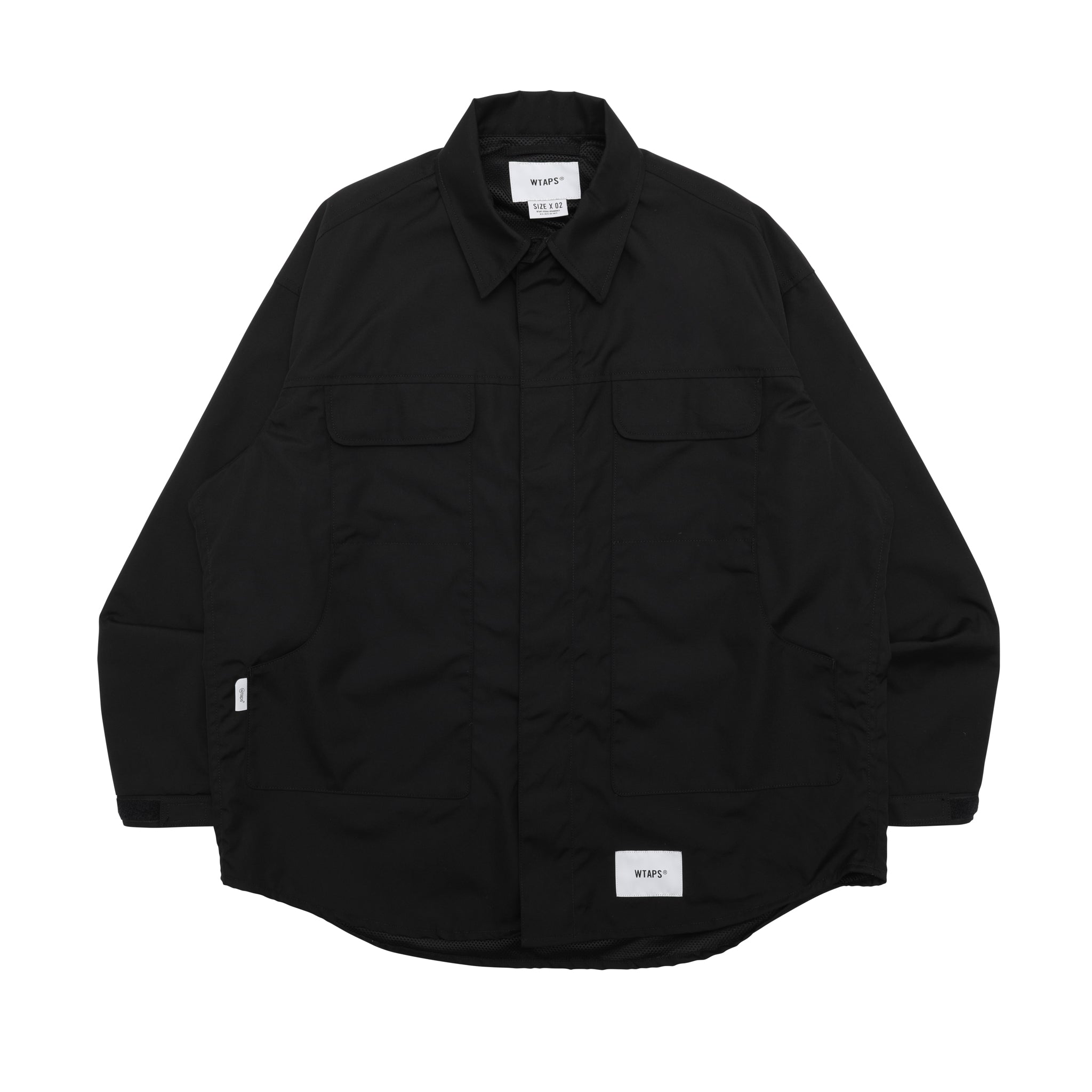 231WVDT-JKM01] WTAPS Vert Jacket (Black) – The Darkside Initiative