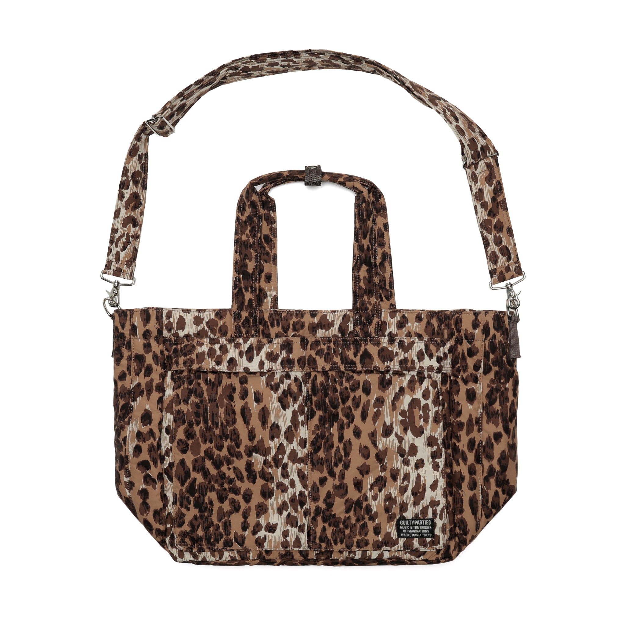25FW-WMA-BG02] Wacko Maria Speak Easy Leopard 12 Inch Record Bag