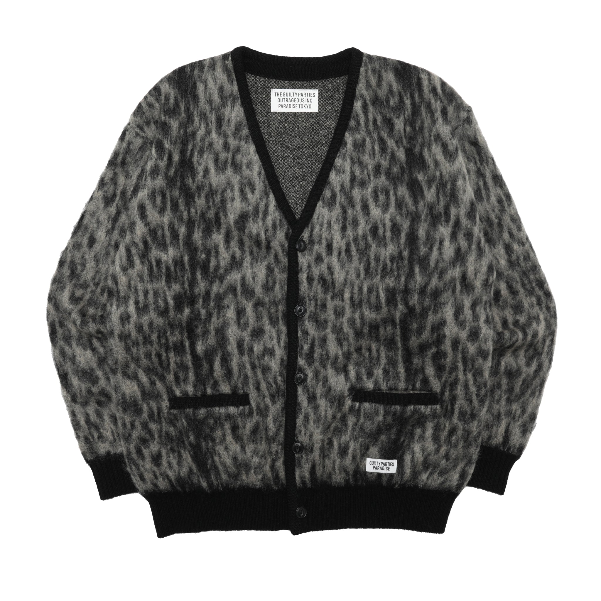 プロモーションアイテム WACKO MARIA DIAMOND MOHAIR CARDIGAN