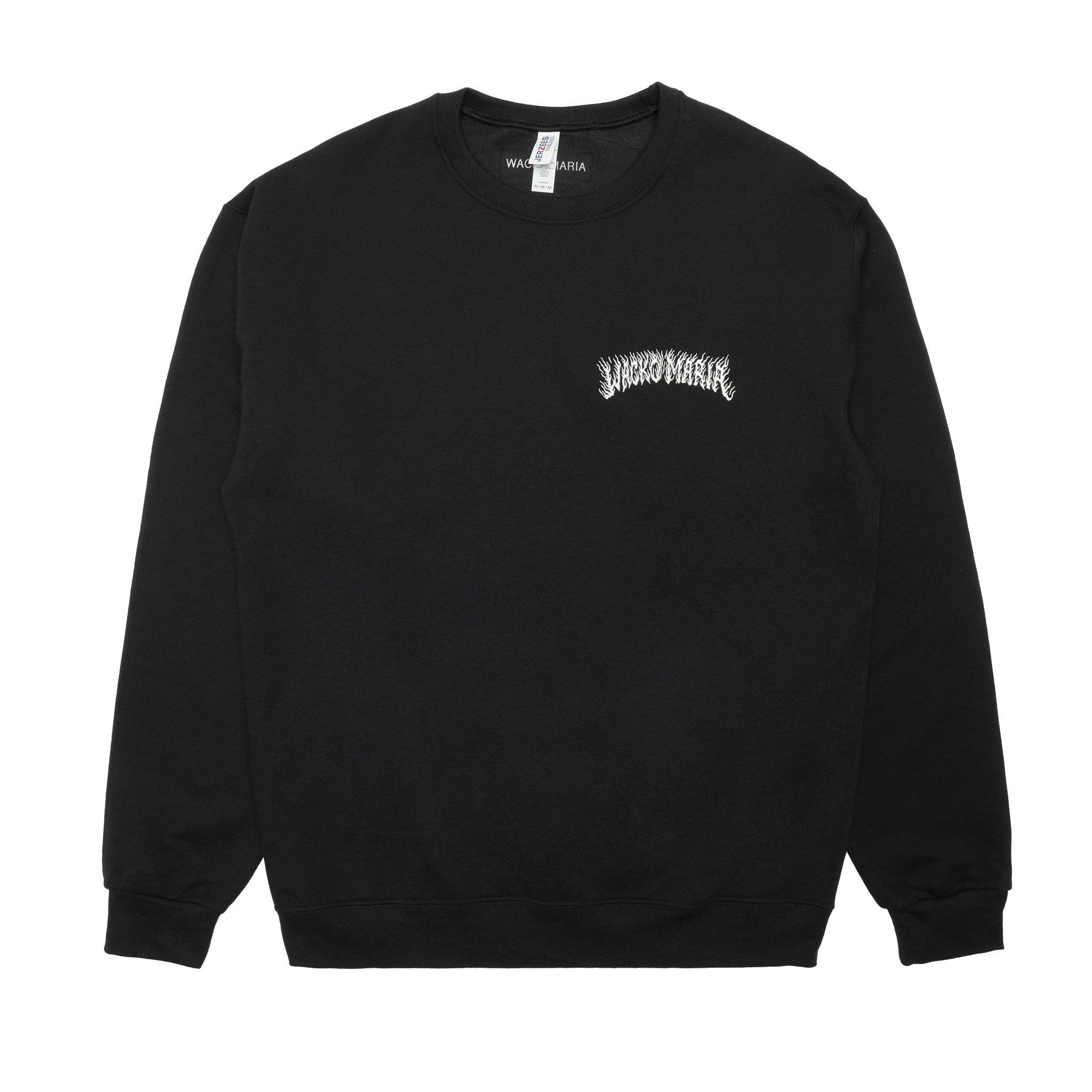 25FW-WMC-SS10] Wacko Maria X Tim Lehi Crewneck Sweatshirt Type-1