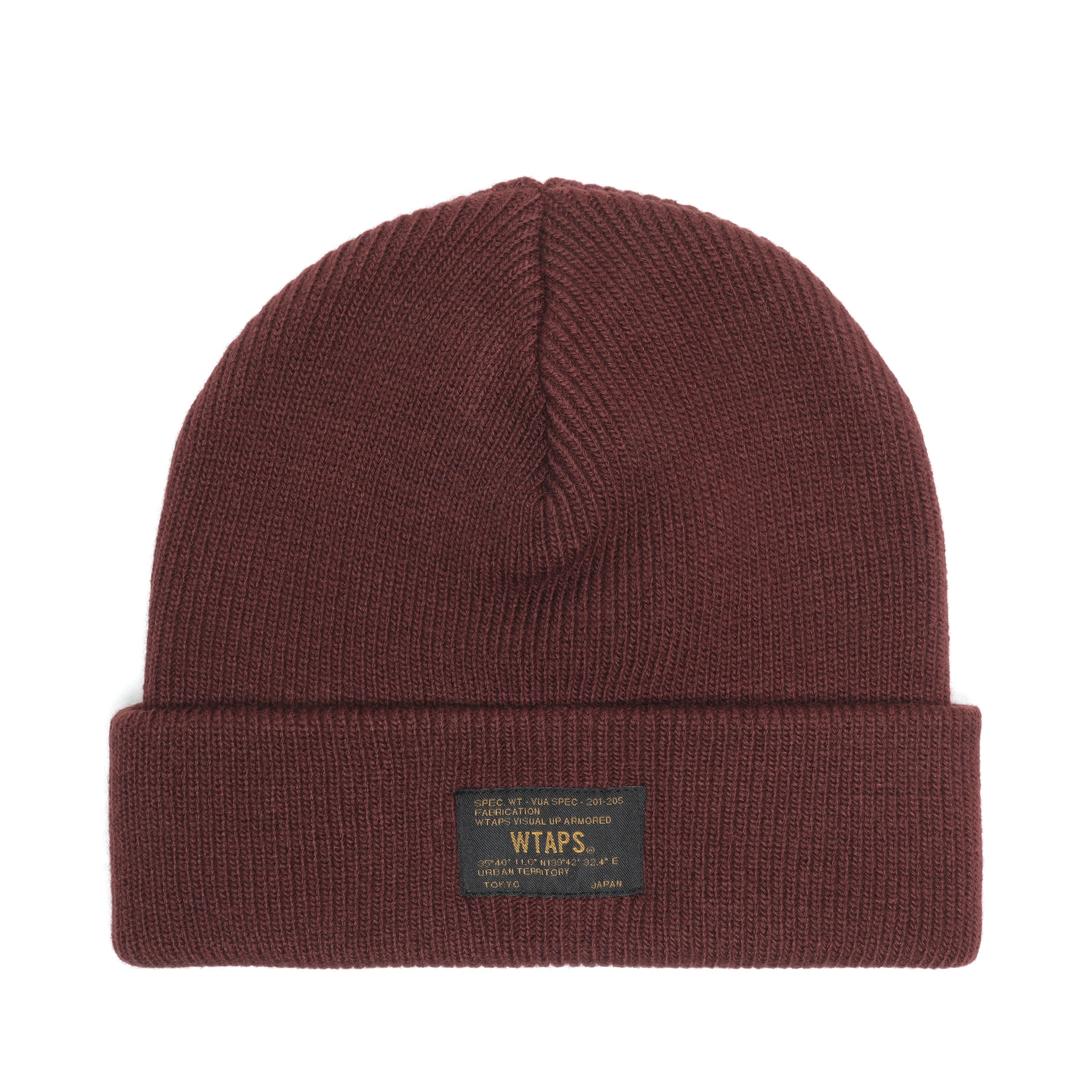 252MADT-HT02] WTAPS FGZ Beanie (Burgundy) – The Darkside Initiative