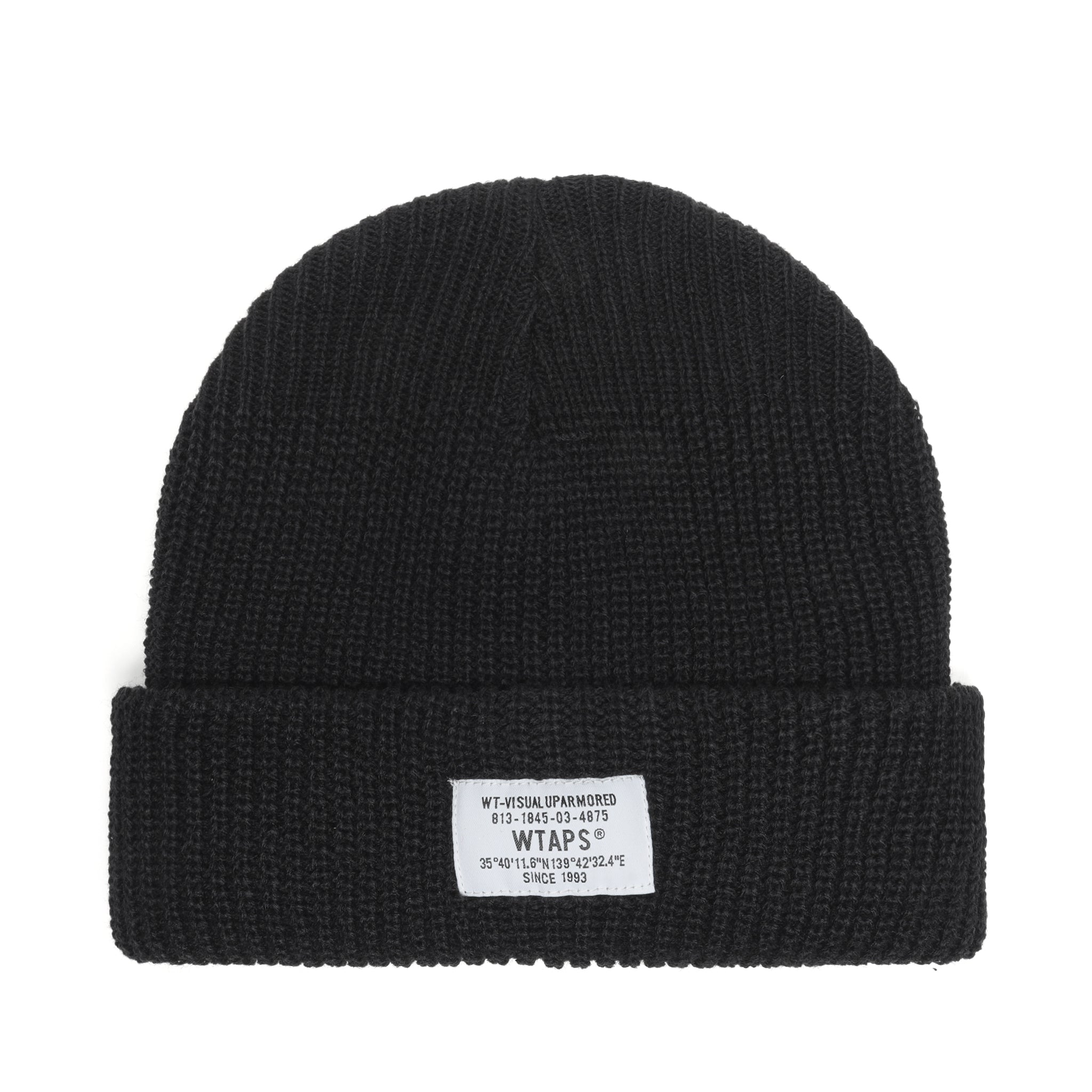 252MADT-HT03] WTAPS SGT Beanie (Black) – The Darkside Initiative