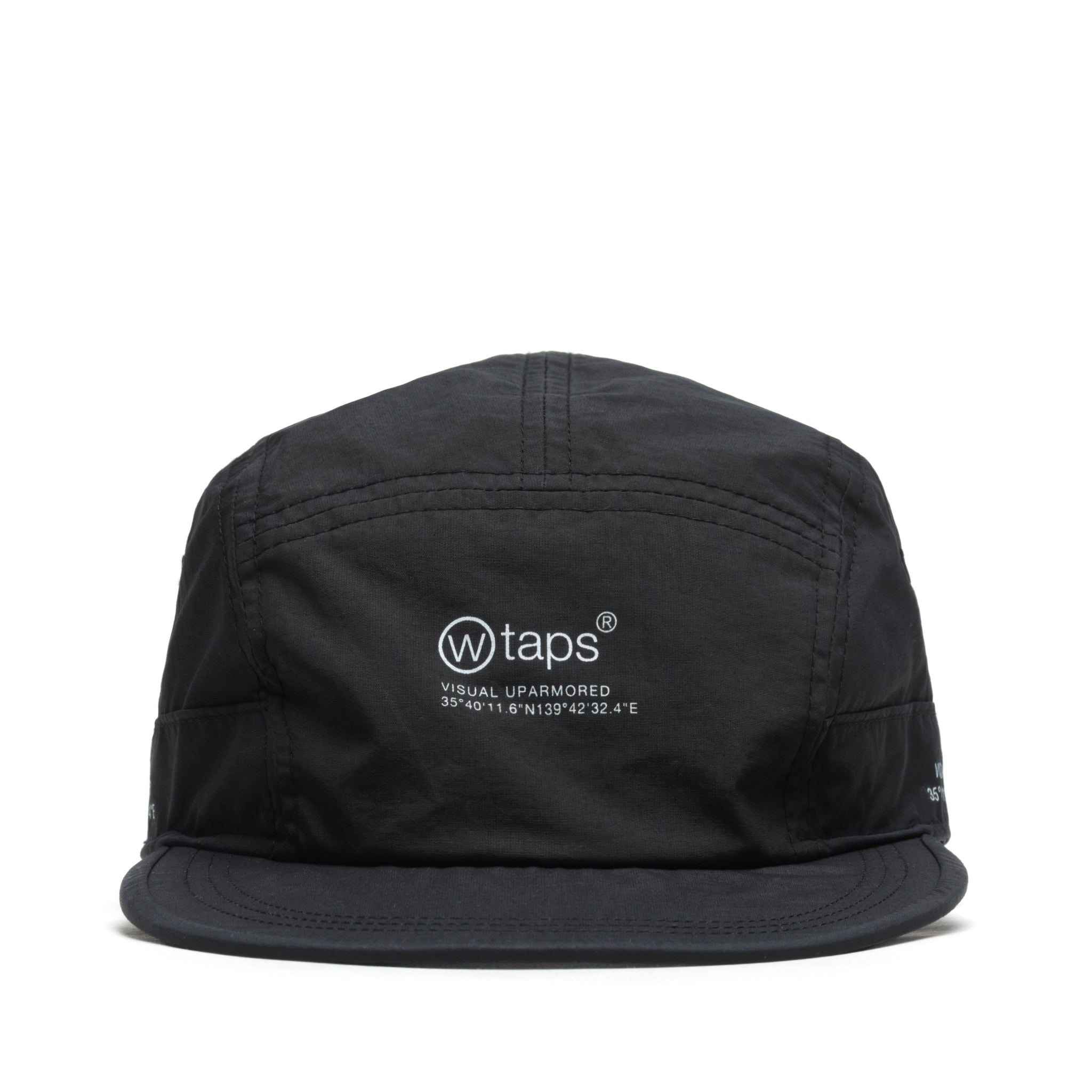 252HCDT-HT05] WTAPS T-7 Nylon Tussah Pertex Cap (Black) – The