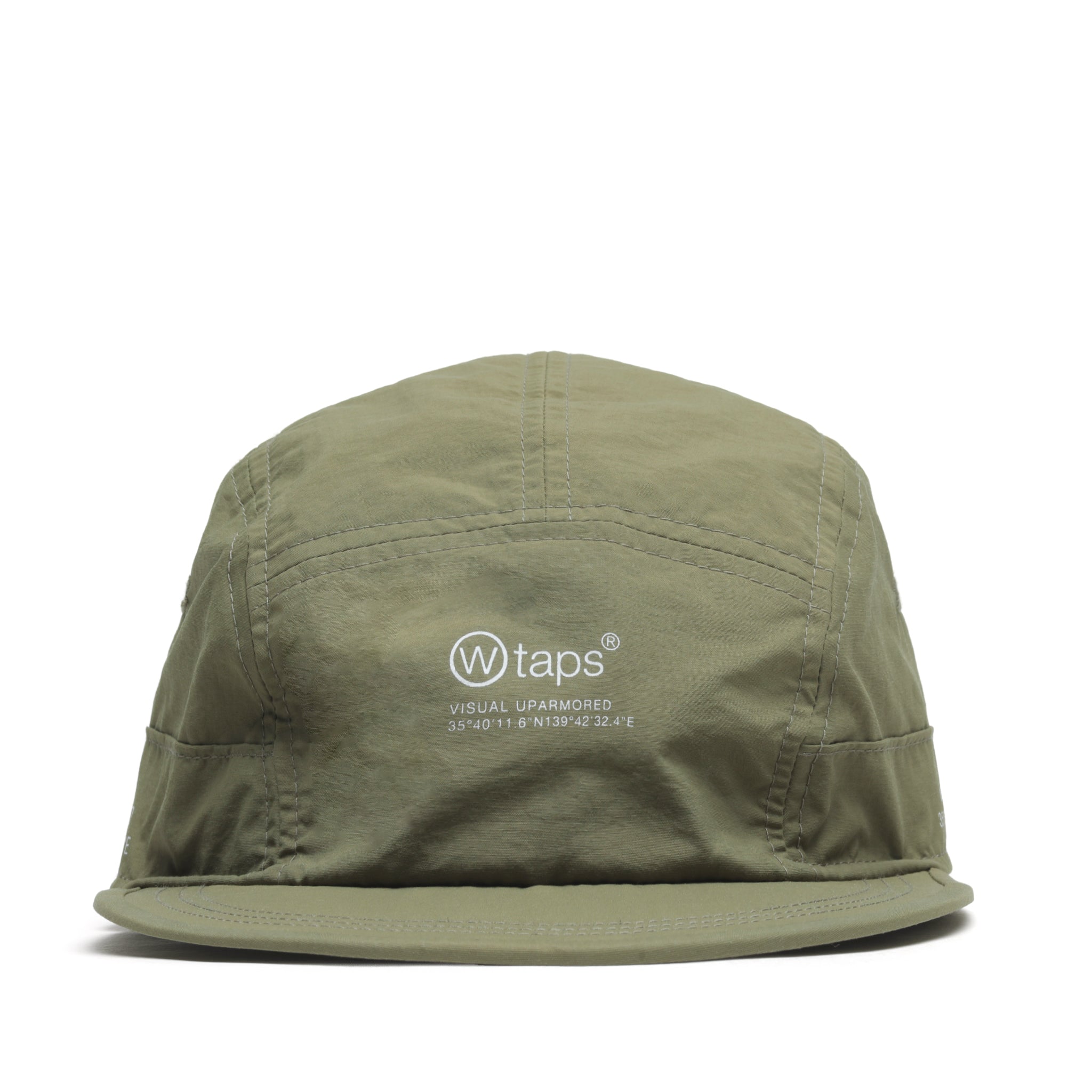 252HCDT-HT05] WTAPS T-7 Nylon Tussah Pertex Cap (Olive Drab) – The