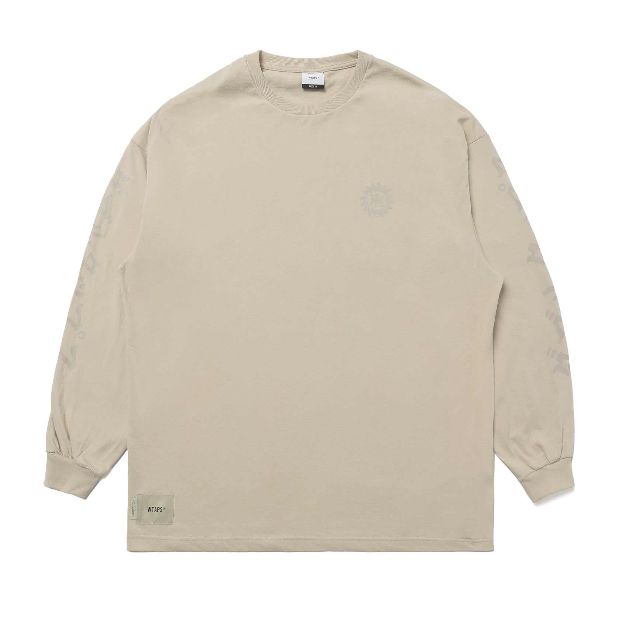 252ATDT-LTM03S] WTAPS Mon L/S Shirt (Beige) – The Darkside Initiative