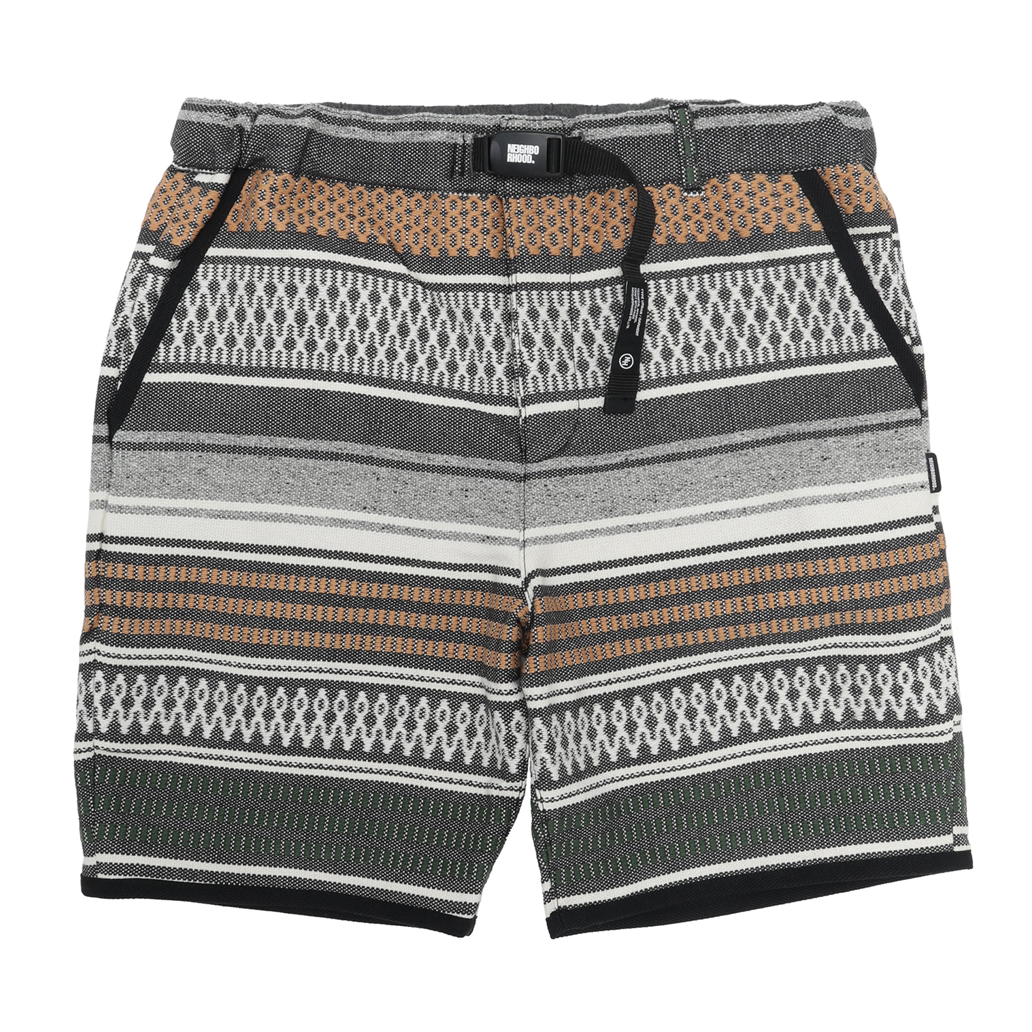 231UTNH-PTM01] Neighborhood Mexican Blanket Shorts (Gray) – The