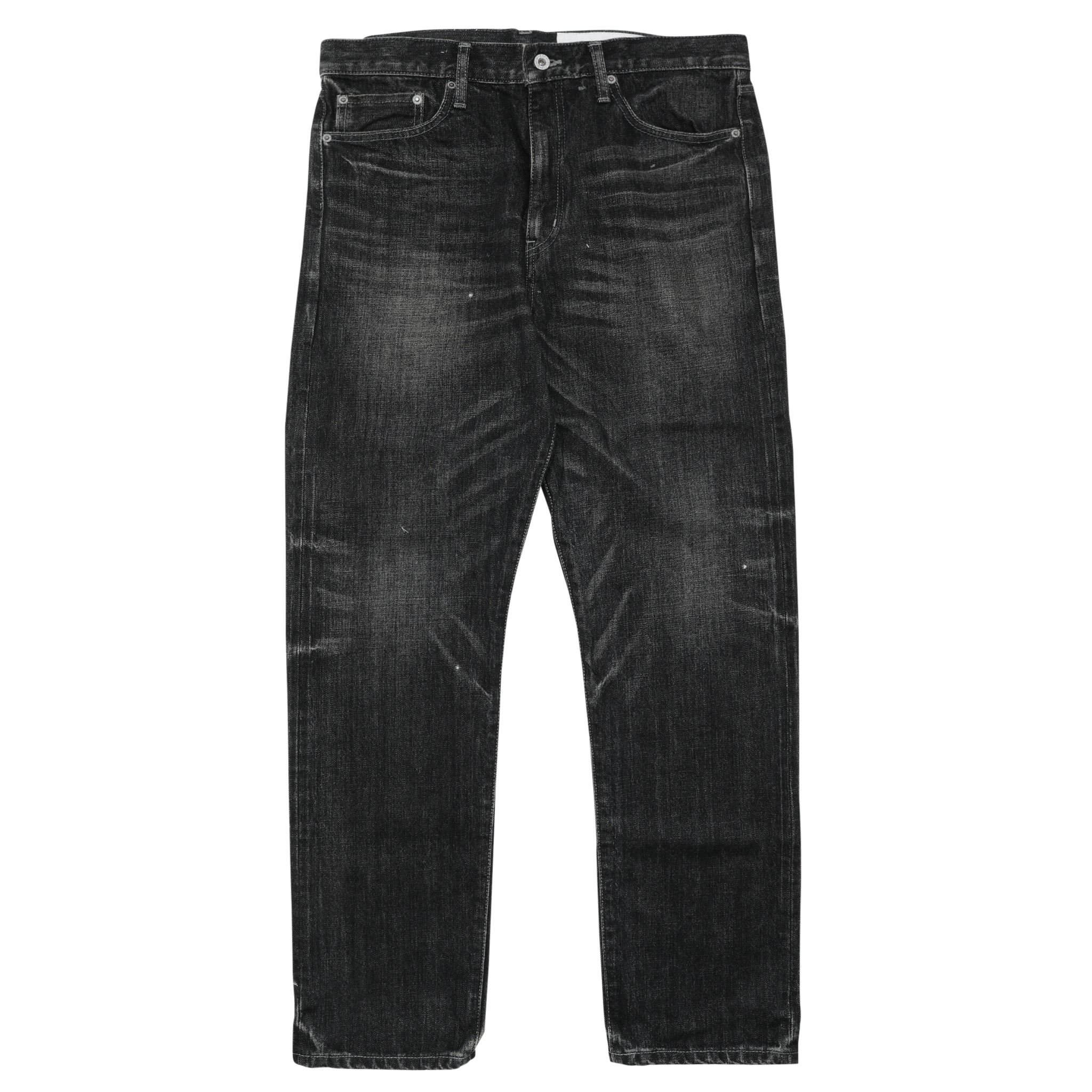 231XBNH-PTM05] Neighborhood Washed Denim DP Mid Pant (Black) – The