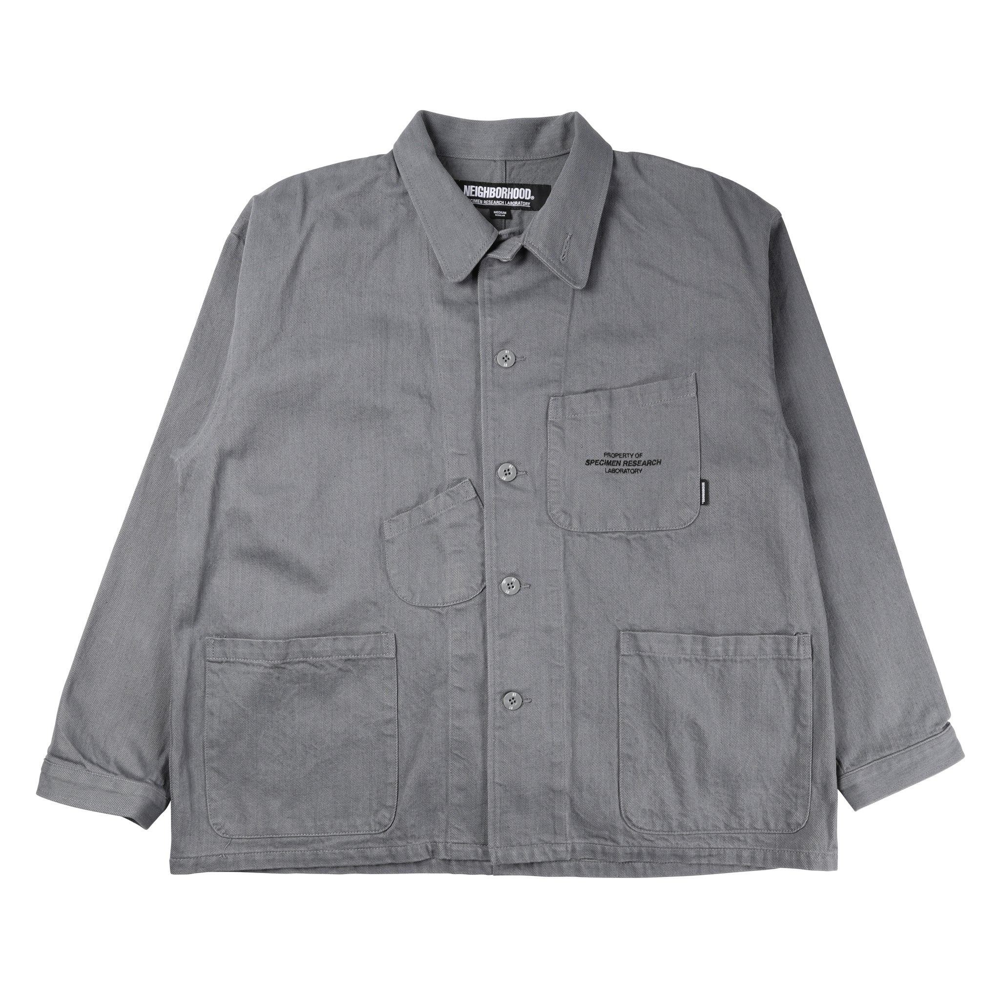 [222AQNH-JKM05] Neighborhood SRL Work Jacket (Gray) – The