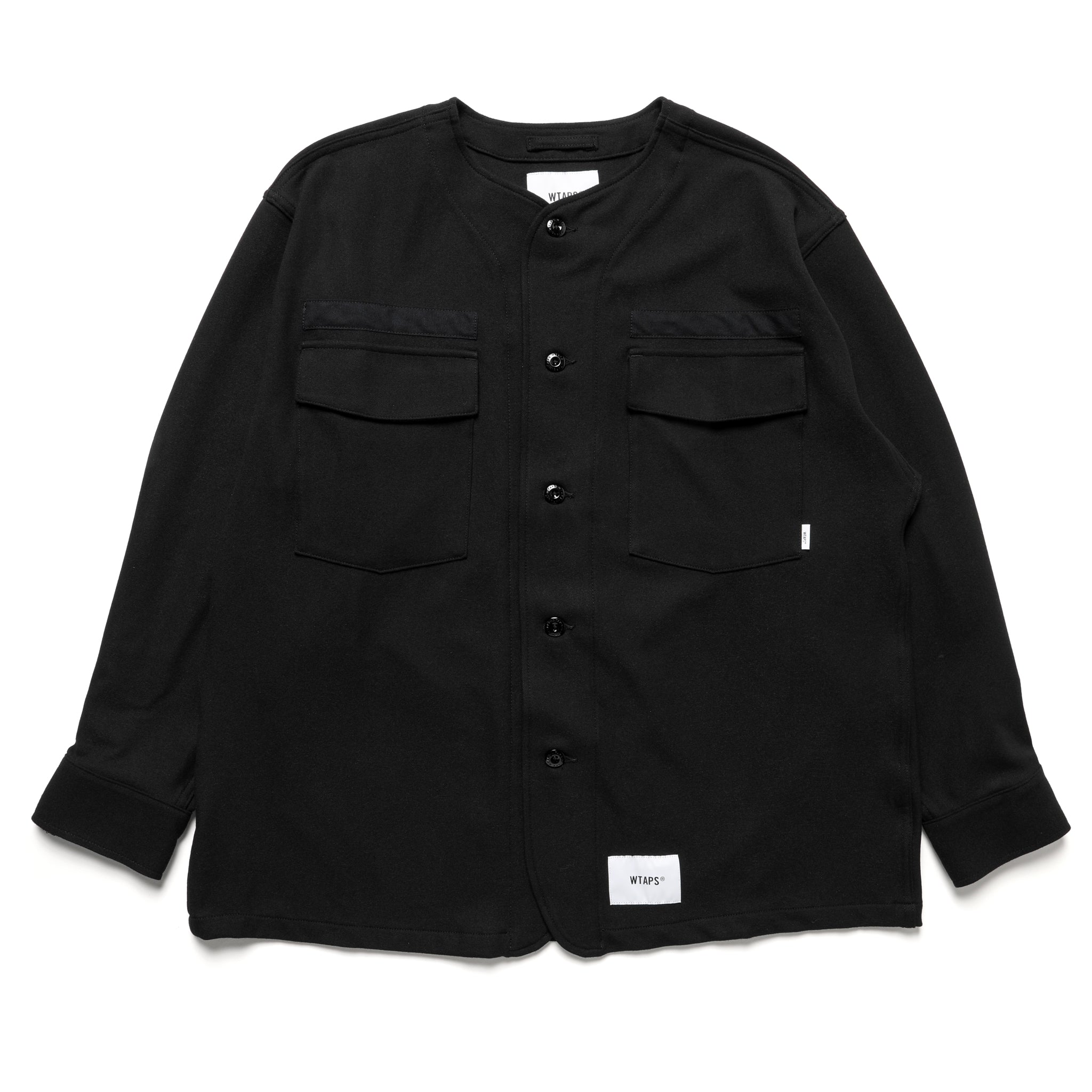 WVDT SHM WTAPS Scout L/S Shirt Black – The Darkside Initiative