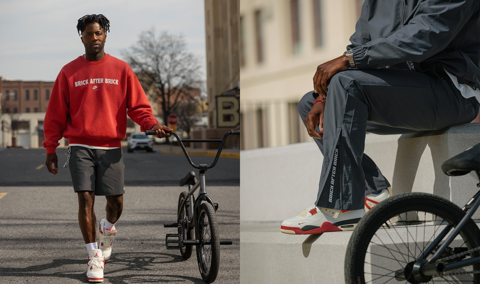 BIKE AIR x Nigel Sylvester x Air Jordan 4 