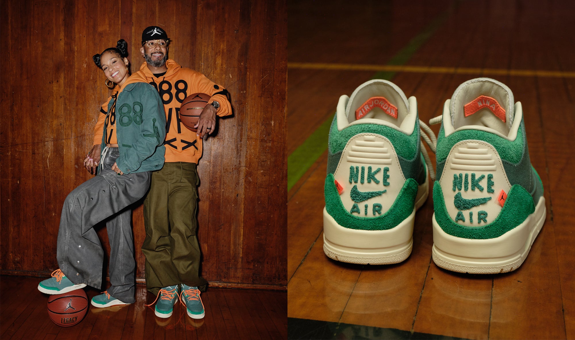 靴 Nigel Sylvester Nike Air Jordan 4 RM SP Nigel Sylvester × Nike Air Jordan 4 RM SP “Driveway Grey”が