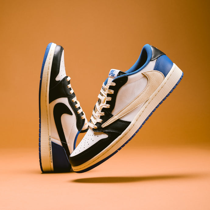 Air Jordan 1 Retro Low OG SP x Fragment x Travis Scott Donation R – The Darkside Initiative