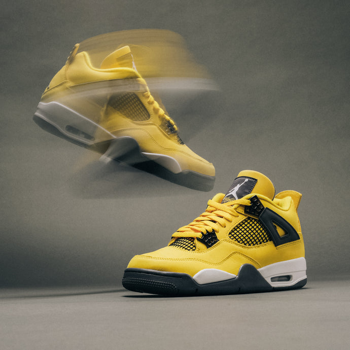 Nike Air Jordan 4 Retro &ldquo;Tour Yellow&rdquo; &ndash; The Darkside Initiative