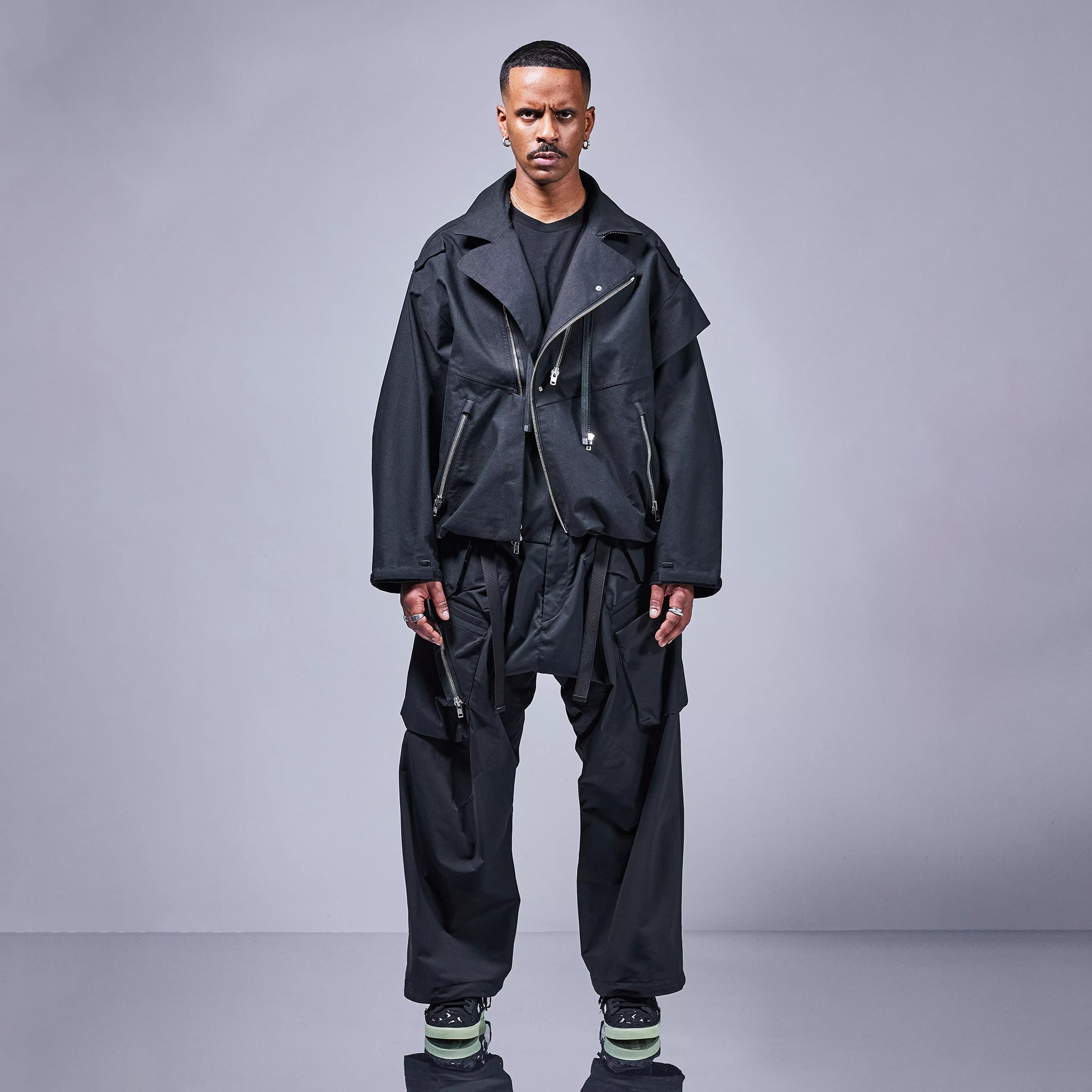 Acronym J68W-BQ 3L Rider Jacket (Black) – The Darkside
