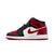 Big Kids' Air Jordan 1 Mid SE 'Patent Bred Toe'