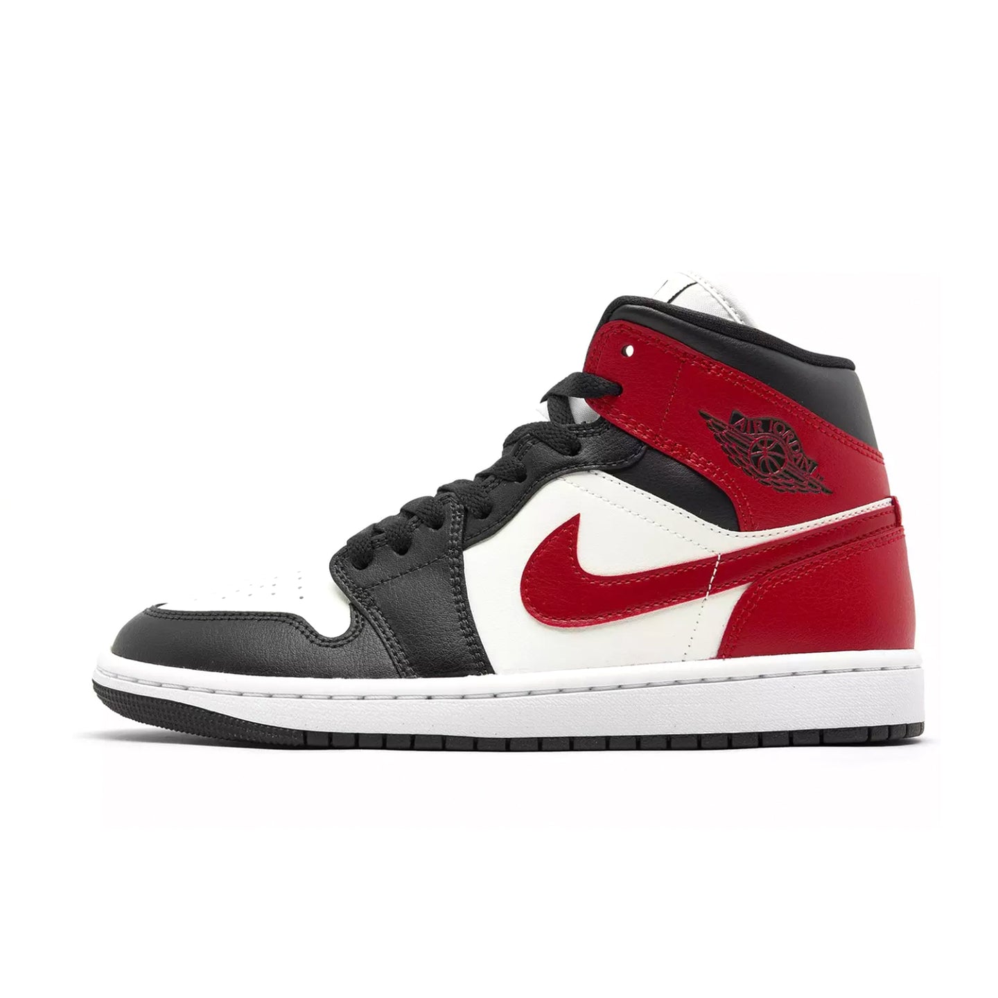 Women's Air Jordan 1 Mid 'Black Toe'