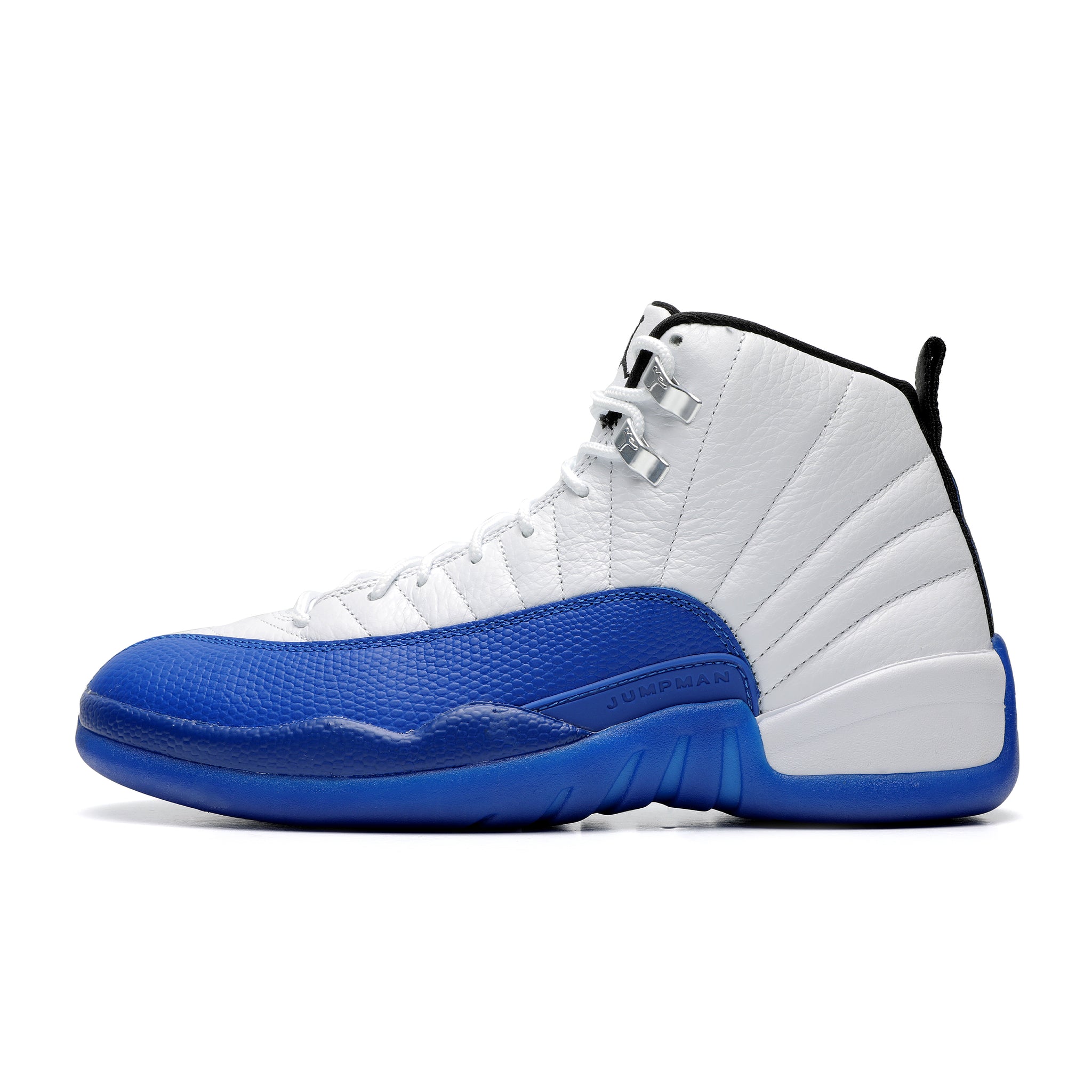 CT8013 140 Air Jordan 12 Retro White Game Royal White Black Game Royal The Darkside Initiative