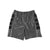 Jordan Brooklyn Cat Scratch Short Iron Grey