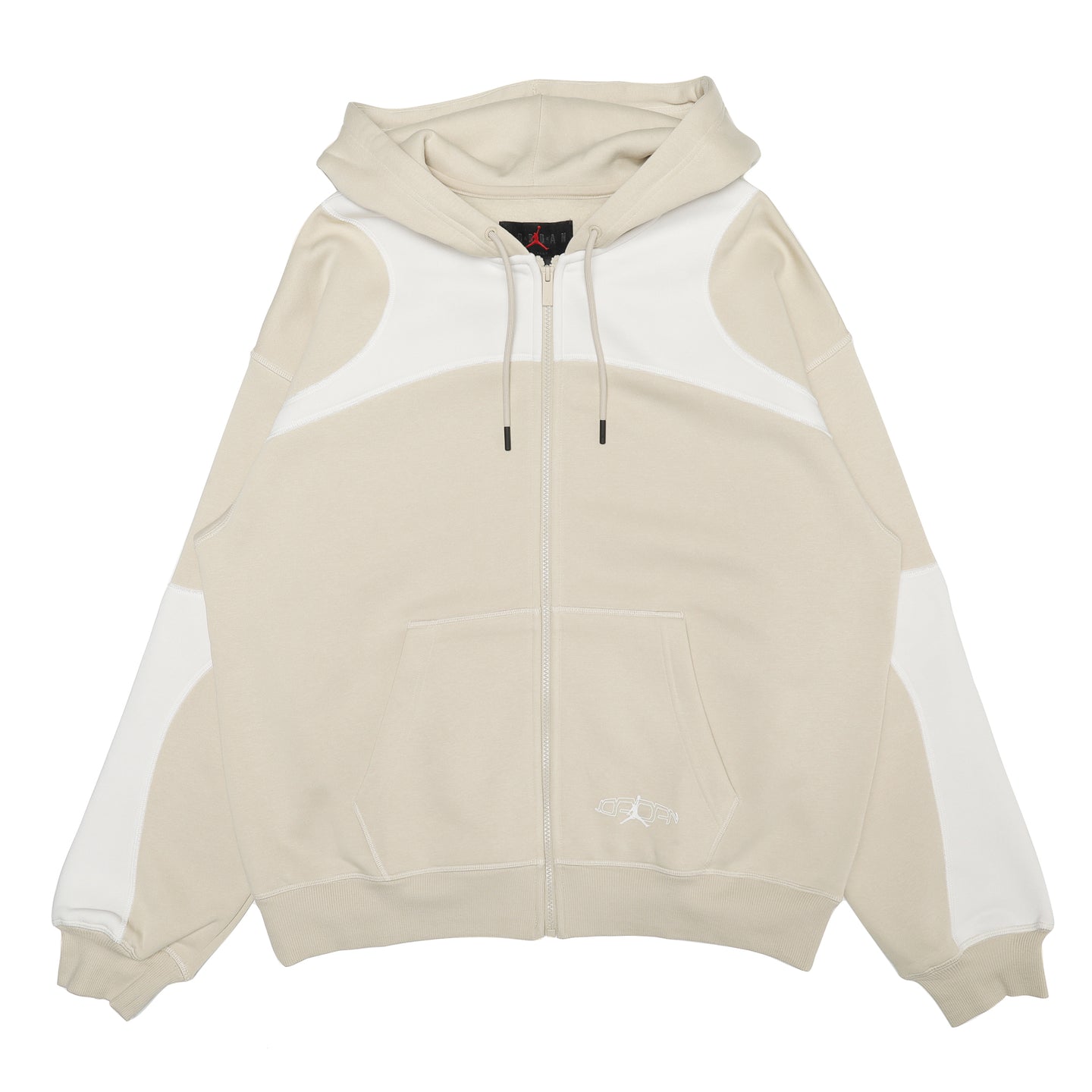 Air Jordan Oversized Stretch Full Zip Hoodie Rattan