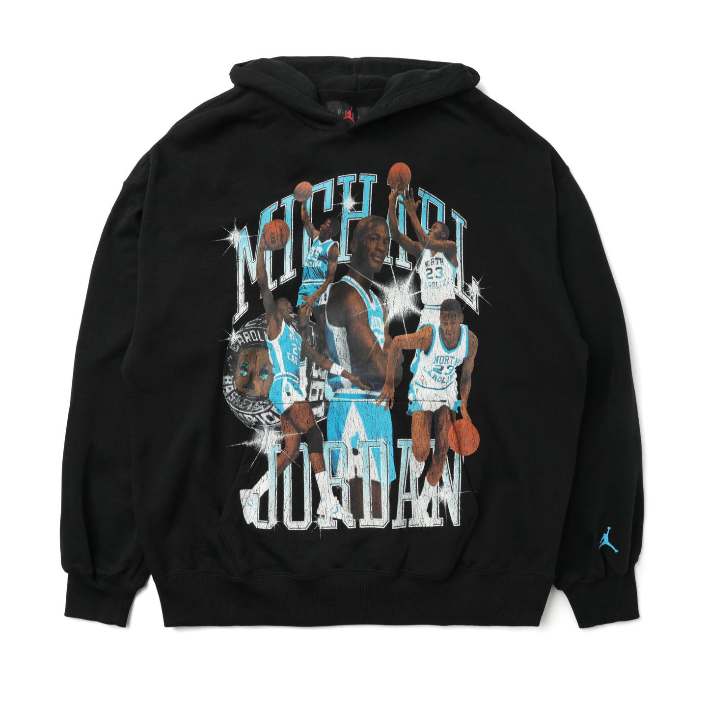Air Jordan Flight Oversized Pullover Hoodie Black