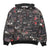 Jordan Brooklyn Fleece Printed Pullover Hoodie Black