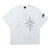 Jordan Black Cat Star Short Sleeve T-Shirt White