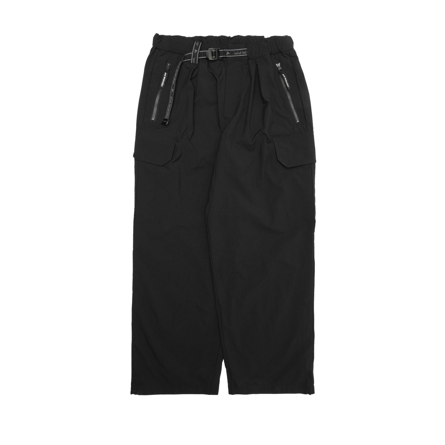 and wander Twill Pant Black