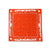 and wander Reflective Words Bandana Red